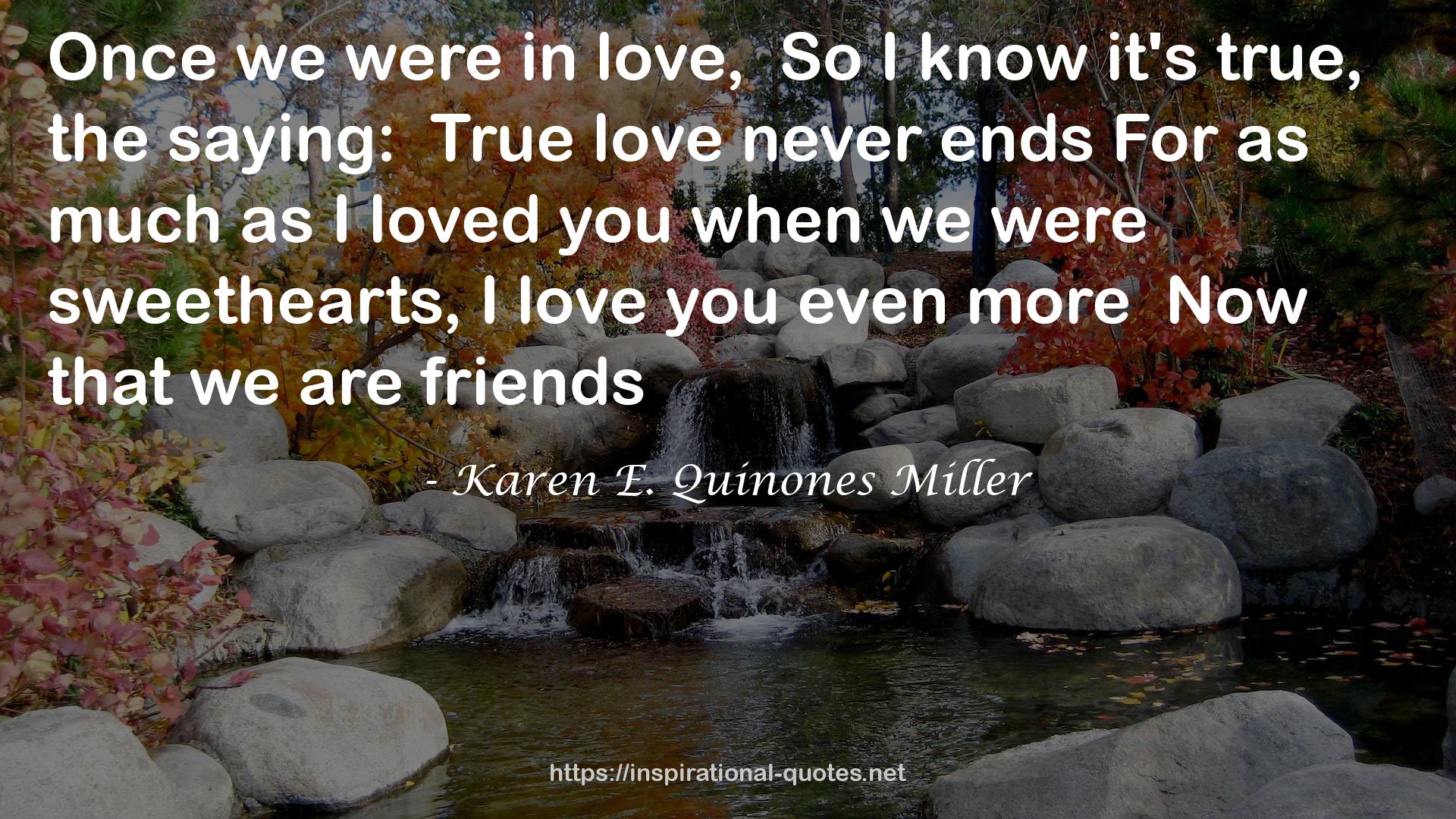 Karen E. Quinones Miller QUOTES