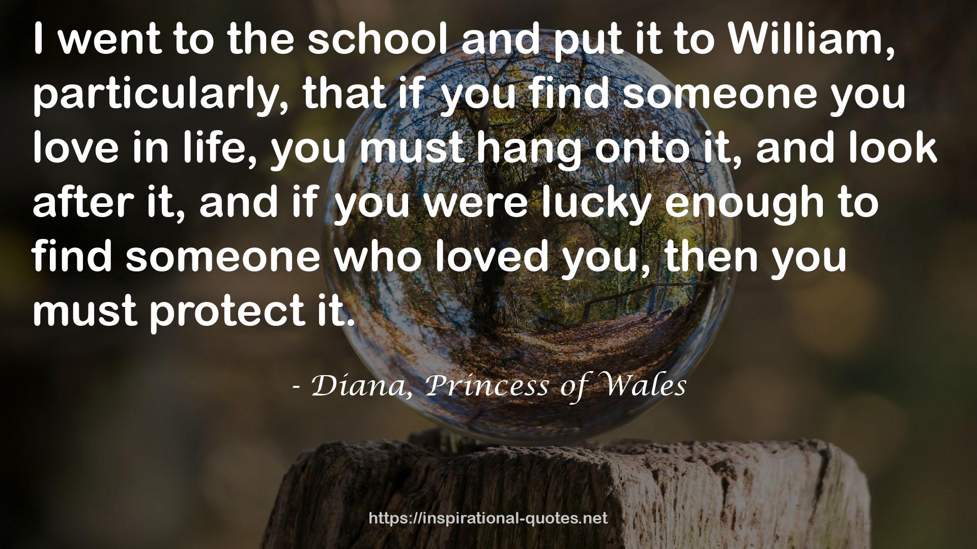 Diana, Princess of Wales QUOTES