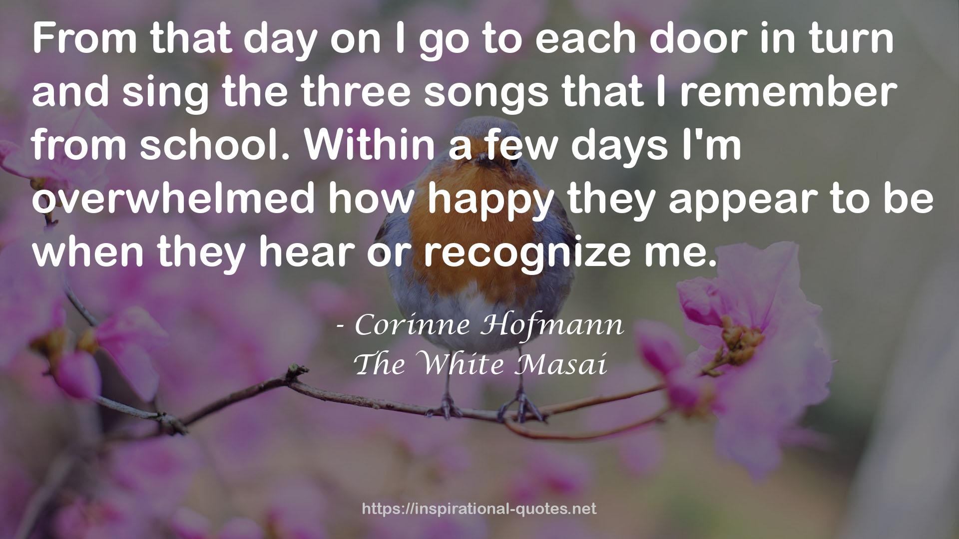 Corinne Hofmann QUOTES