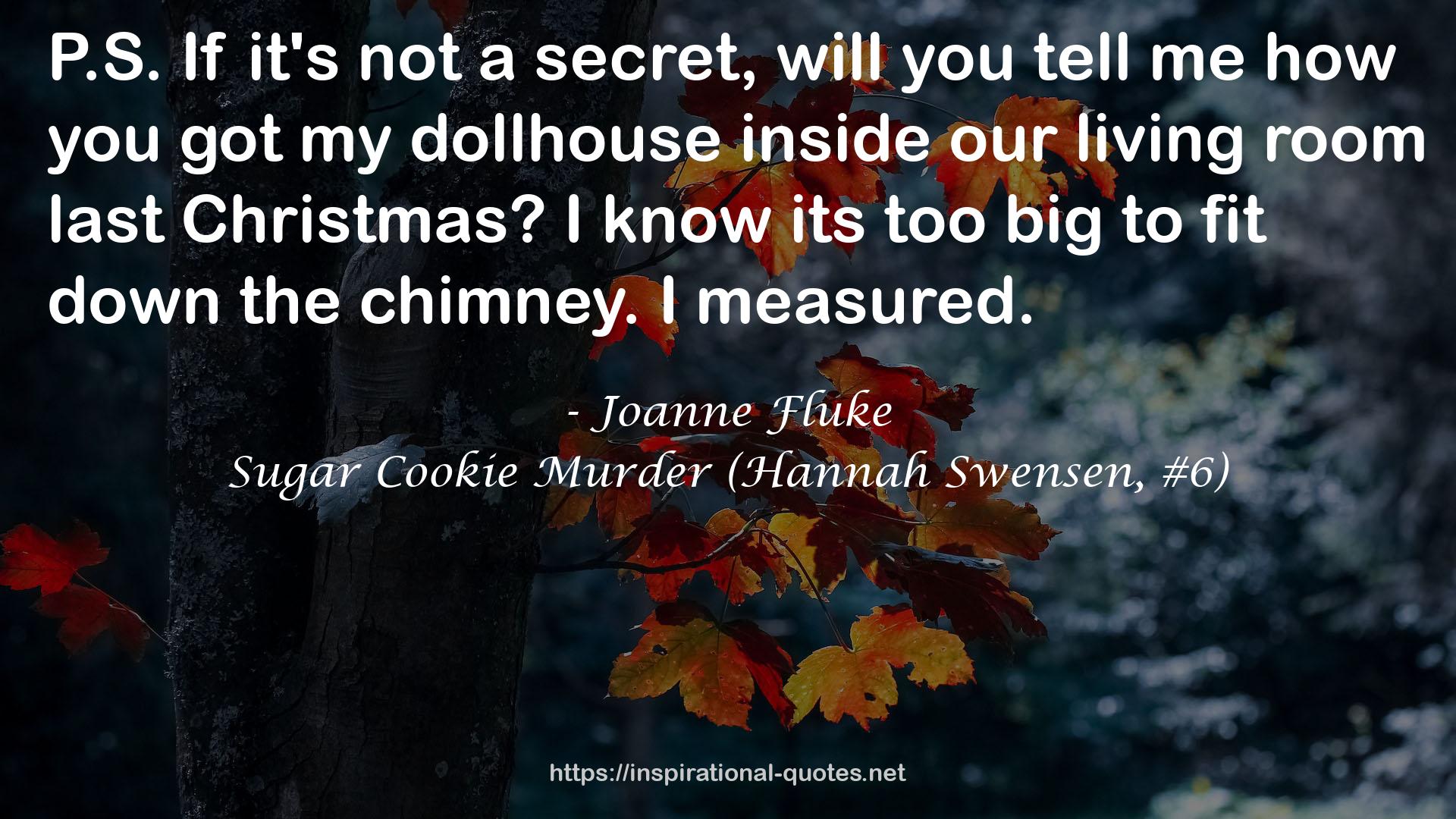 Sugar Cookie Murder (Hannah Swensen, #6) QUOTES