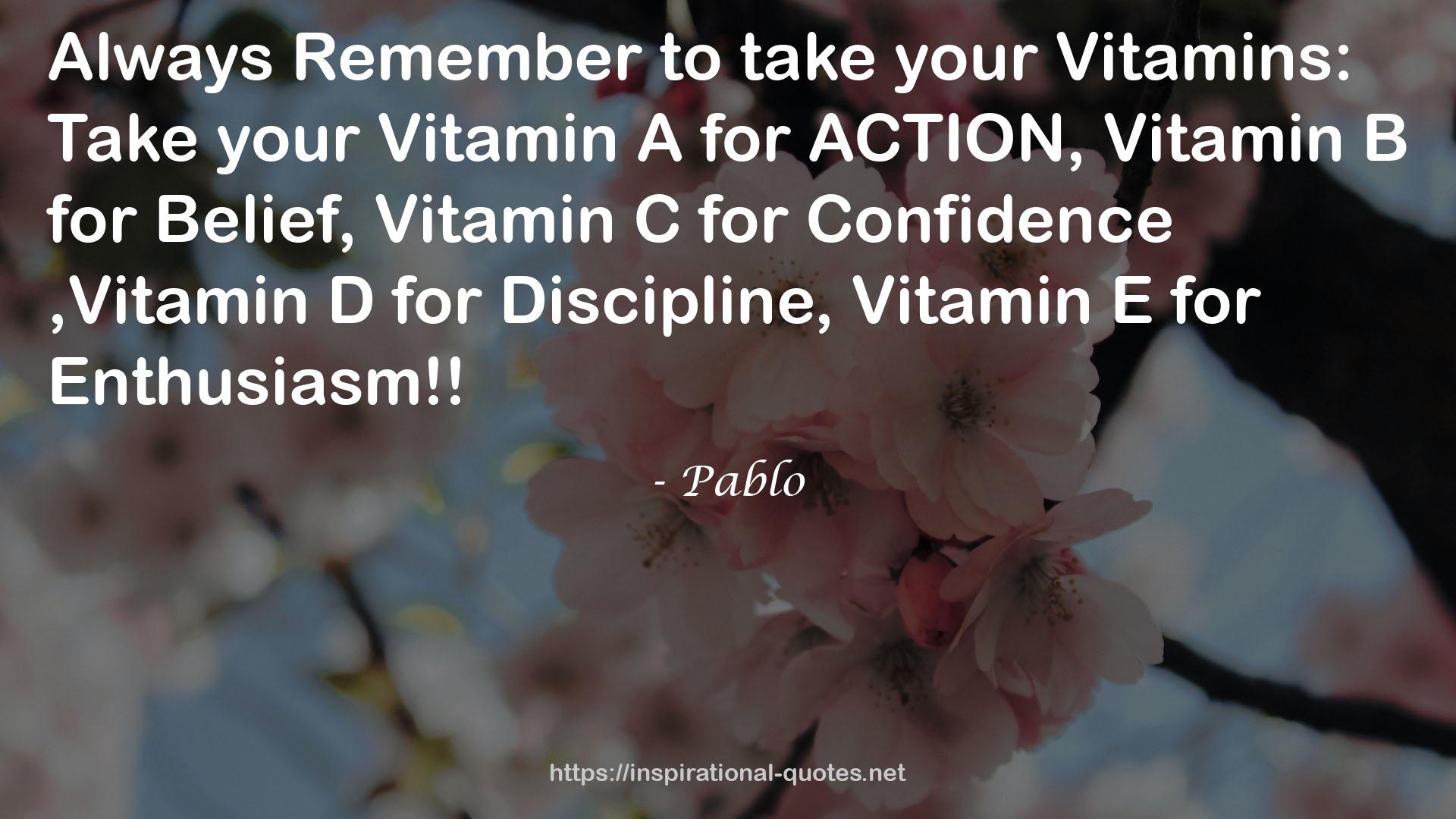 Vitamin C  QUOTES