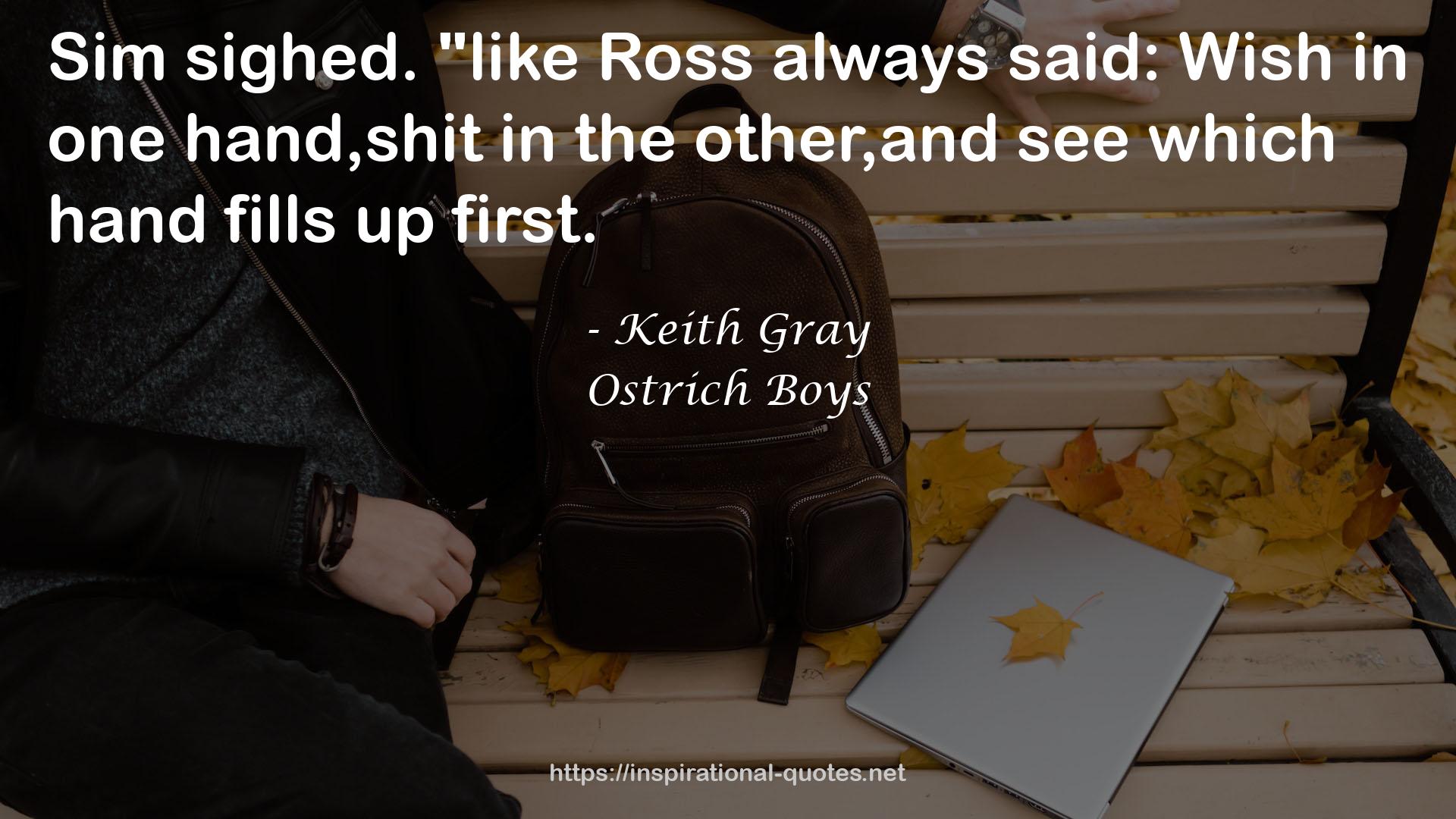 Keith Gray QUOTES