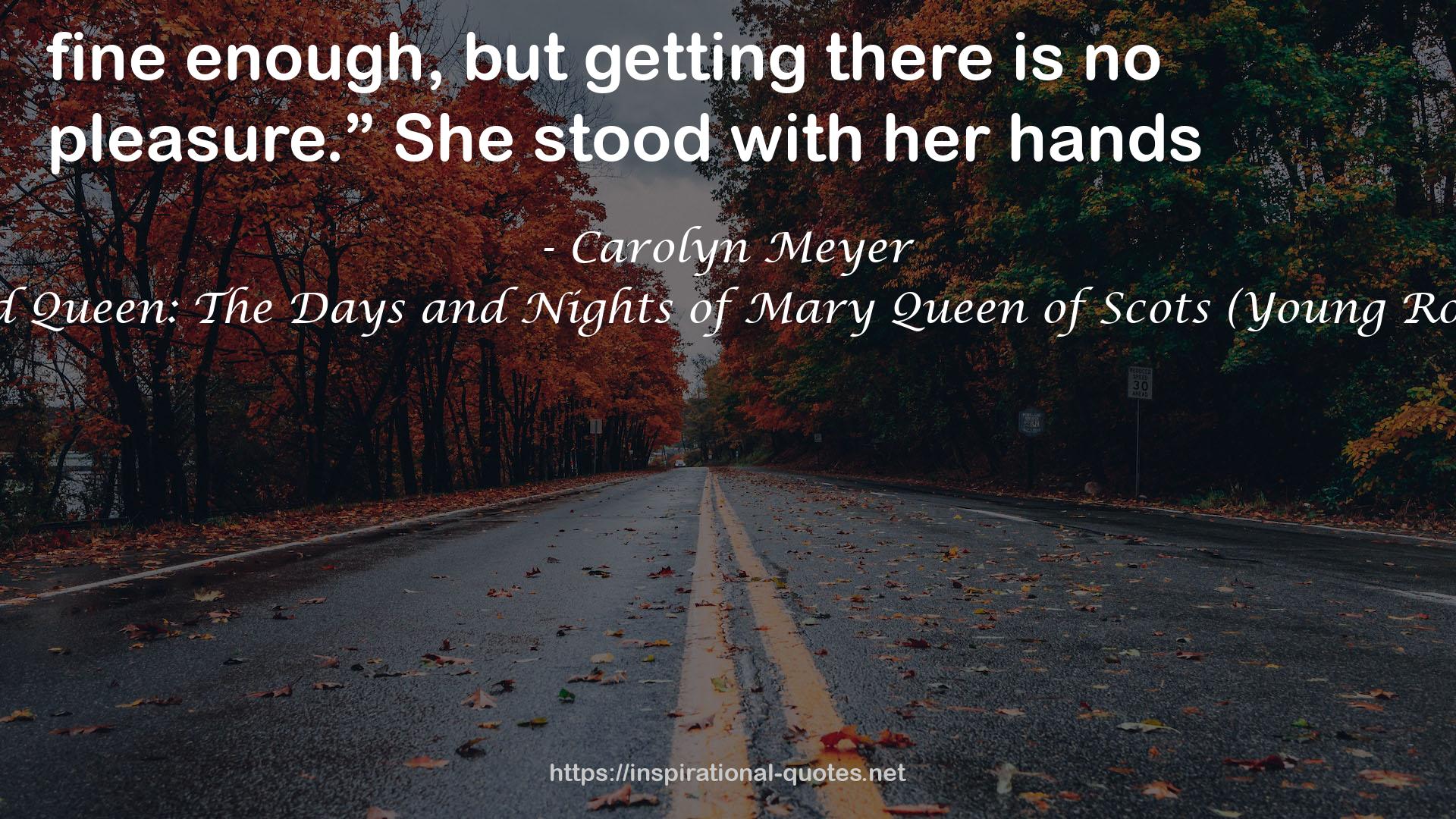 The Wild Queen: The Days and Nights of Mary Queen of Scots (Young Royals, #7) QUOTES