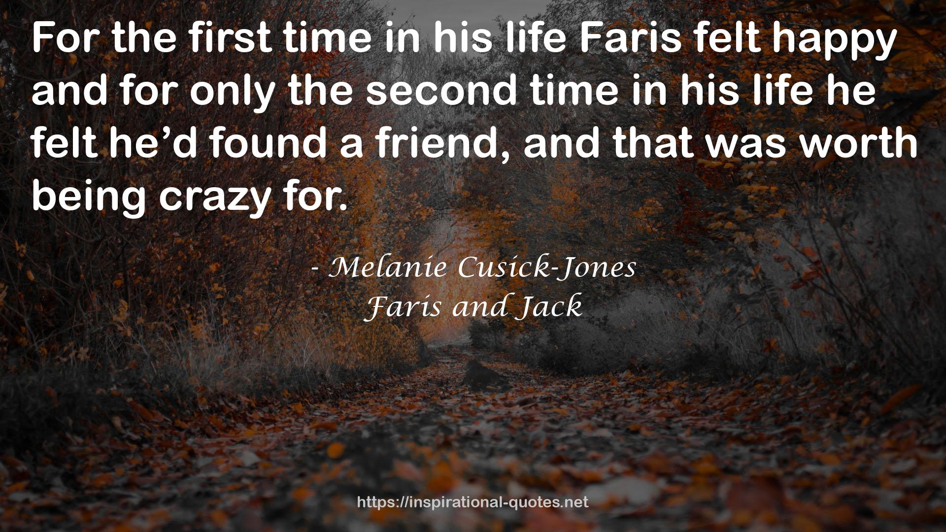 Faris and Jack QUOTES