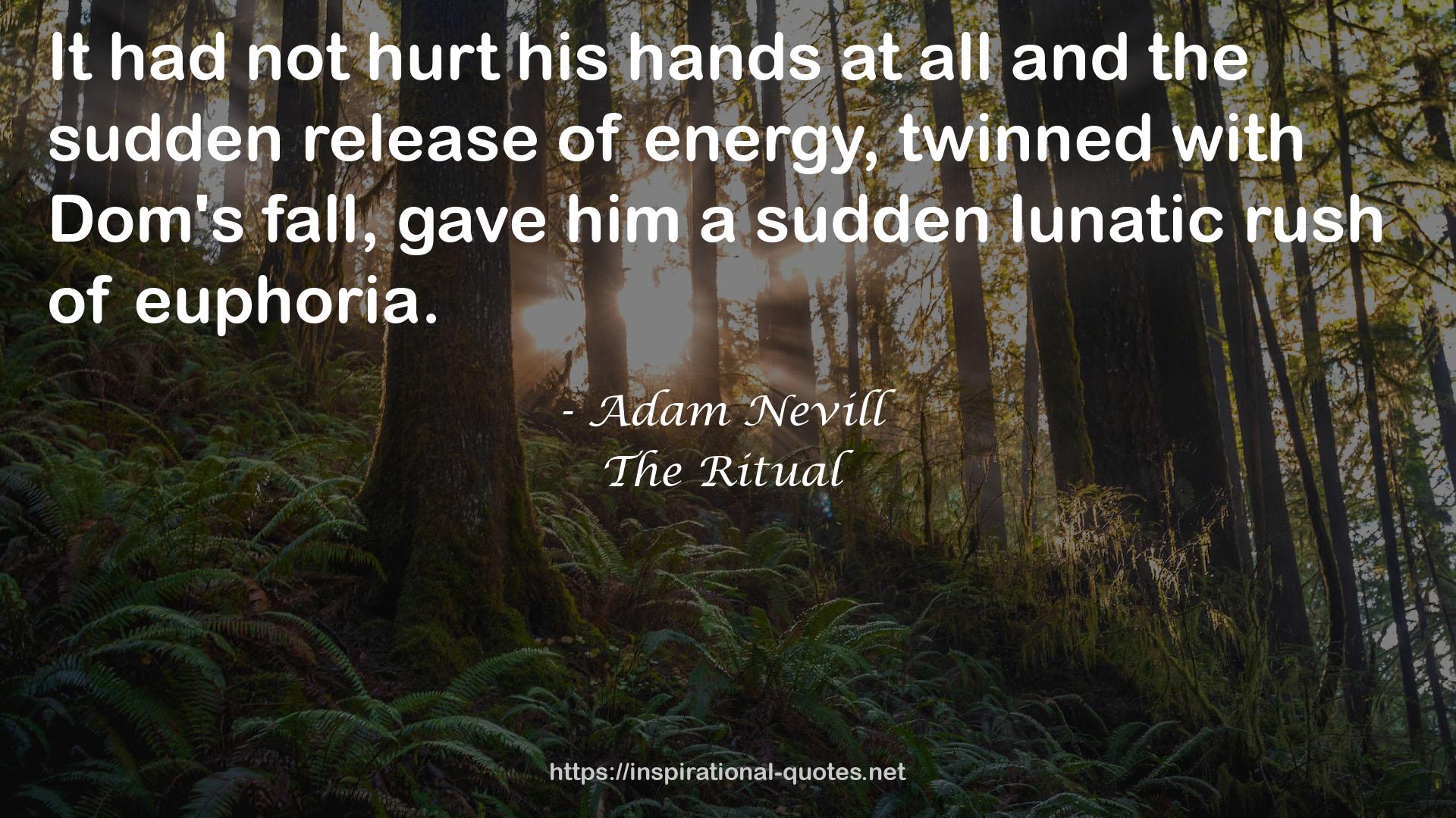 Adam Nevill QUOTES