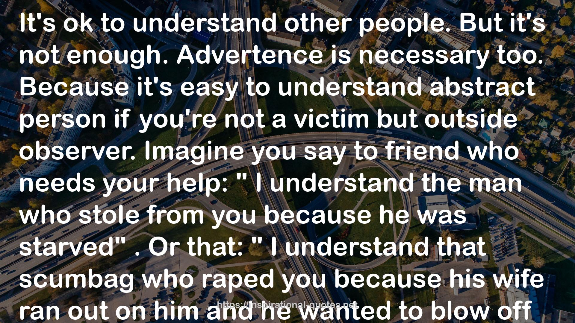 a victim  QUOTES