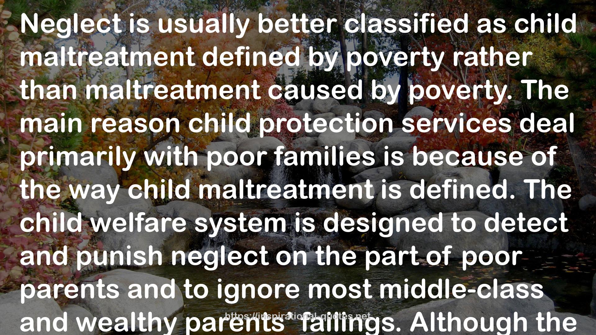 Shattered Bonds: The Color of Child Welfare QUOTES