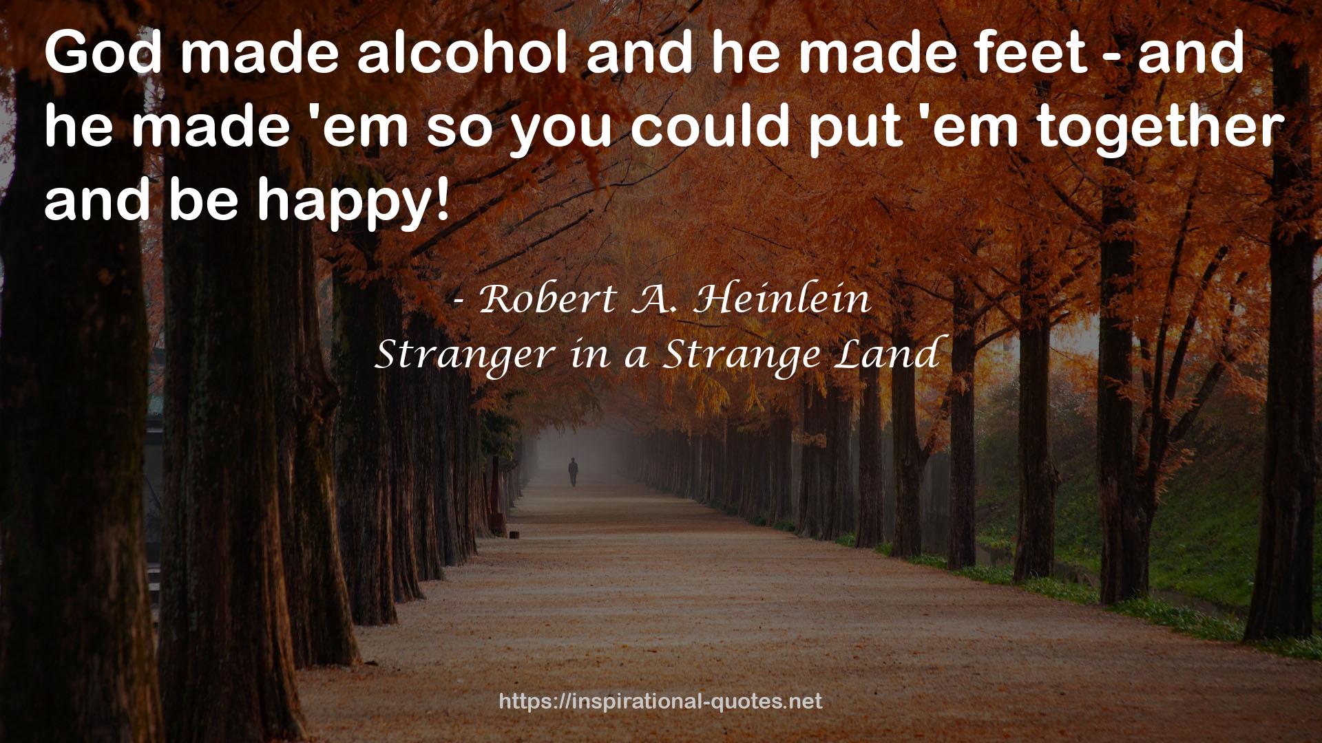 Stranger in a Strange Land QUOTES