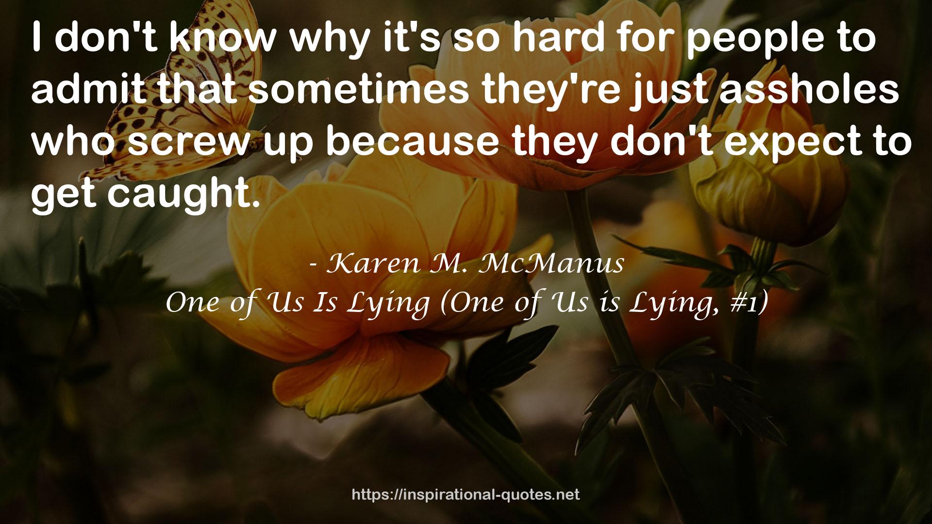 Karen M. McManus QUOTES