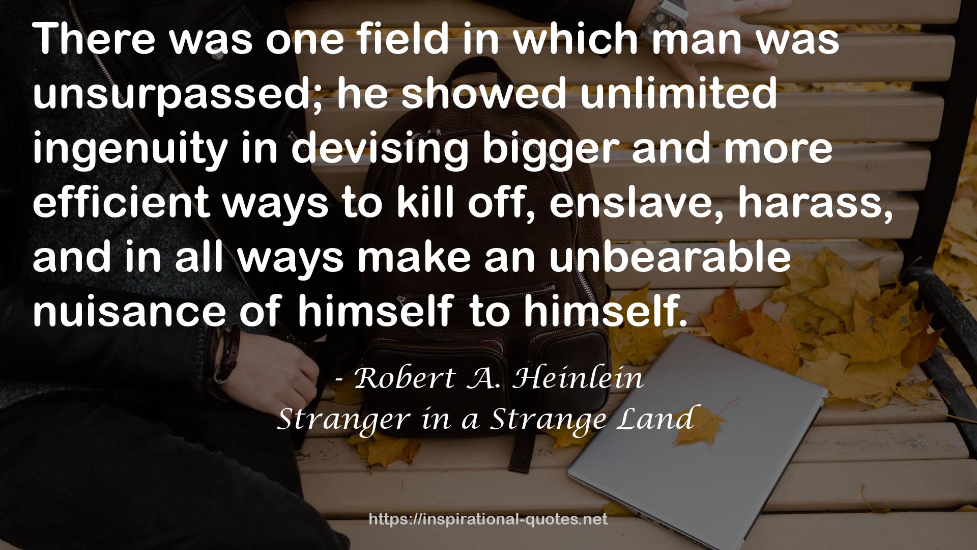 Stranger in a Strange Land QUOTES