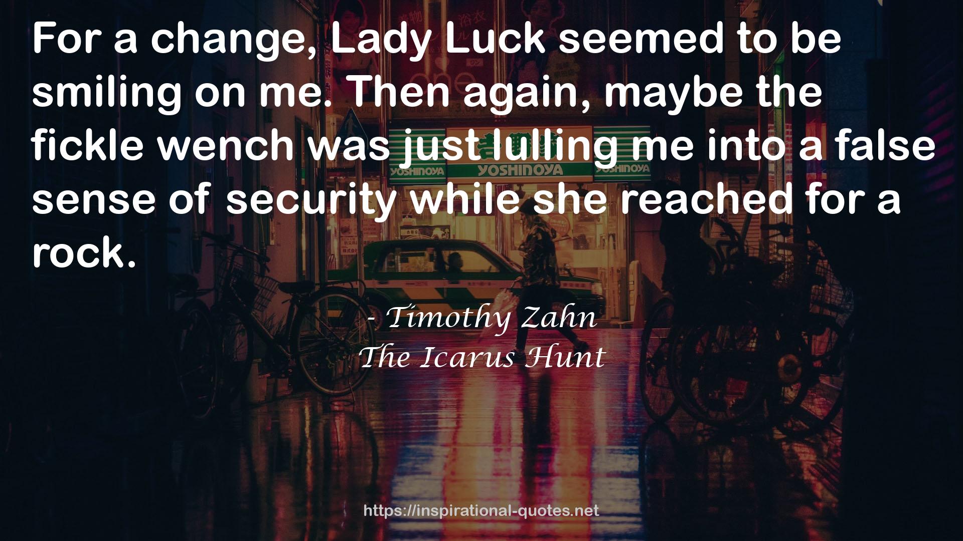 The Icarus Hunt QUOTES