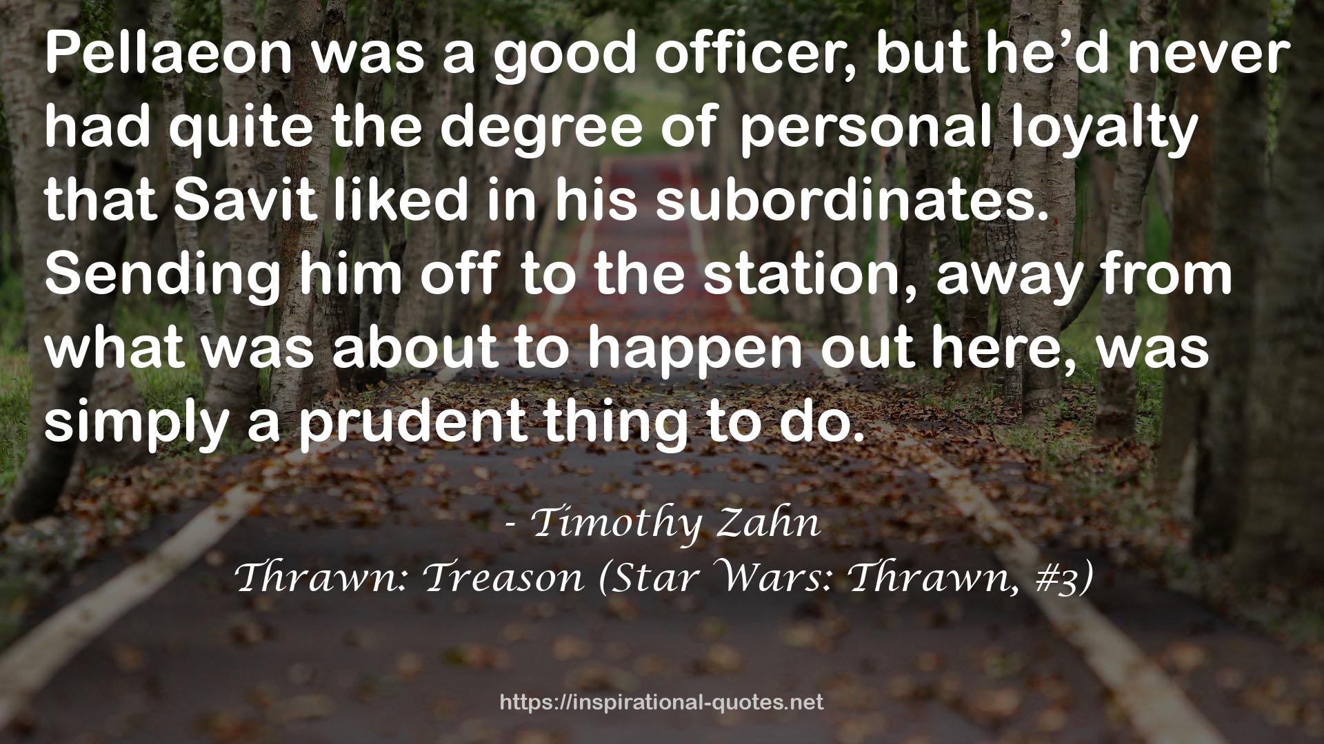 Thrawn: Treason (Star Wars: Thrawn, #3) QUOTES