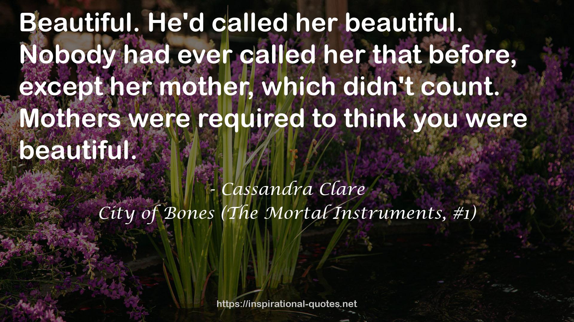 City of Bones (The Mortal Instruments, #1) QUOTES