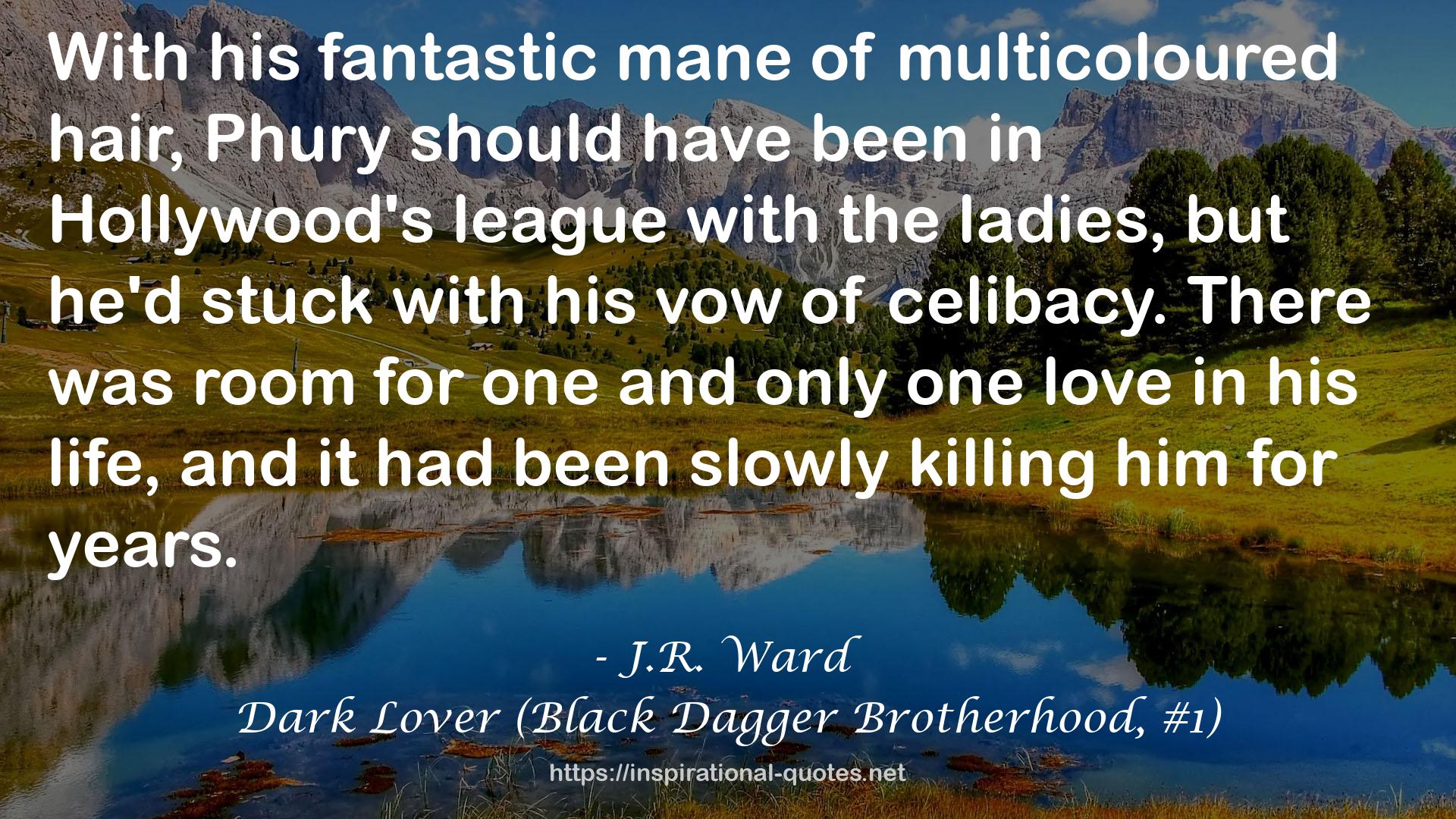 Dark Lover (Black Dagger Brotherhood, #1) QUOTES