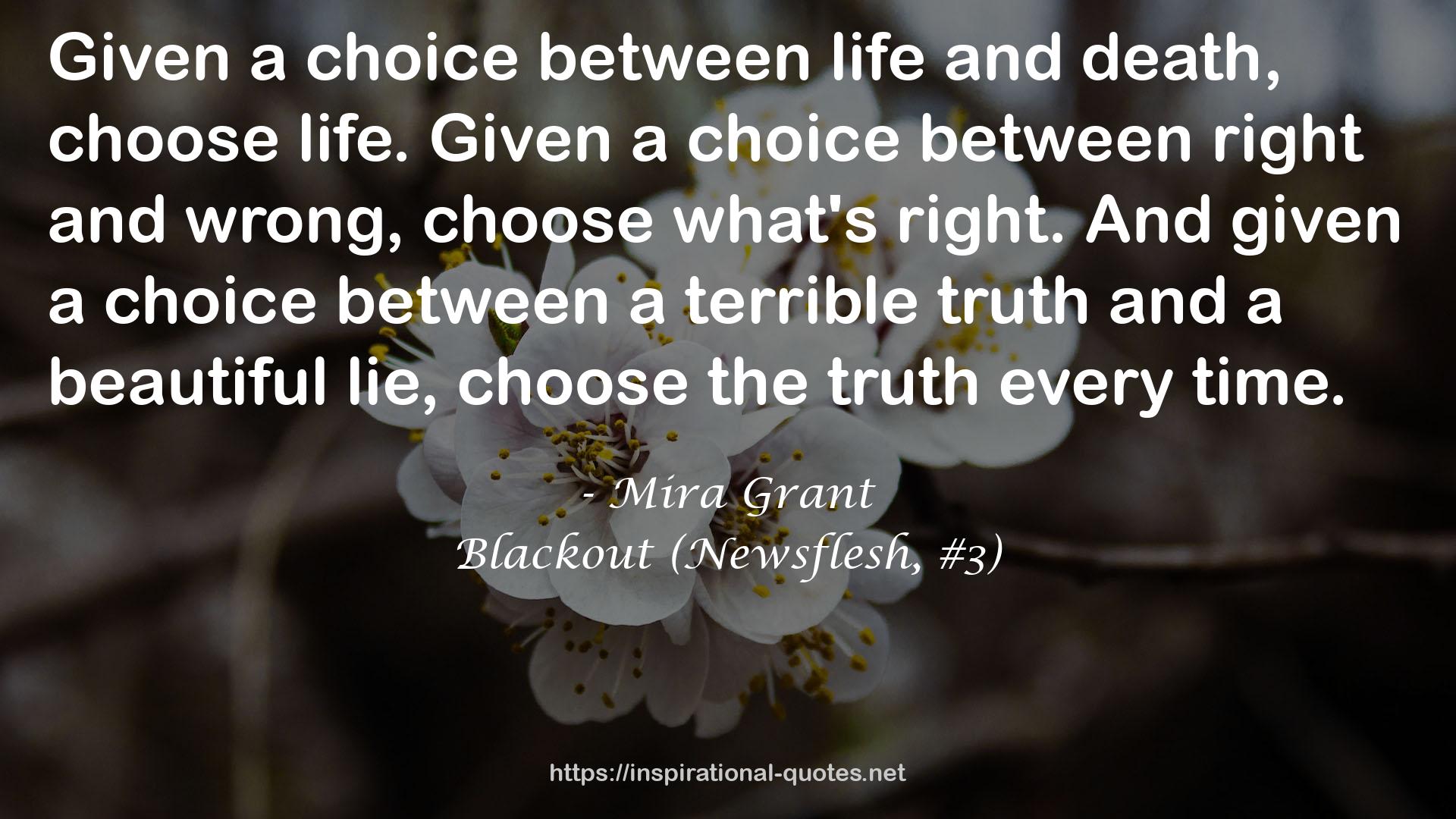 Mira Grant QUOTES