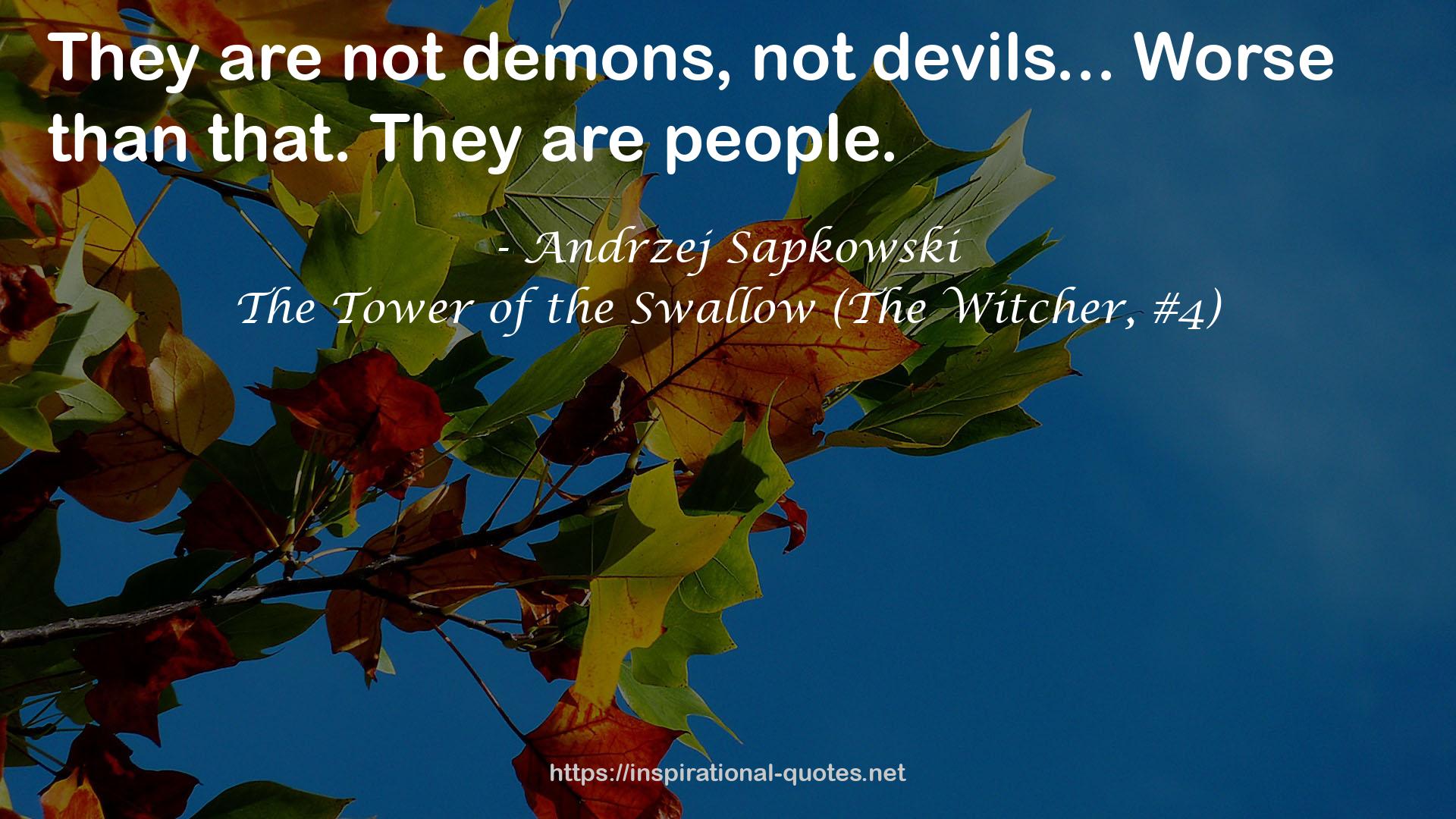 not devils  QUOTES