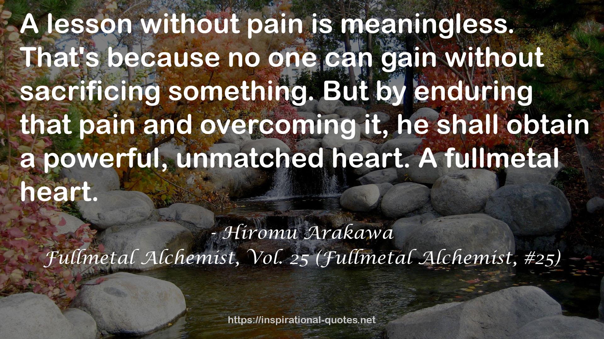 Fullmetal Alchemist, Vol. 25 (Fullmetal Alchemist, #25) QUOTES