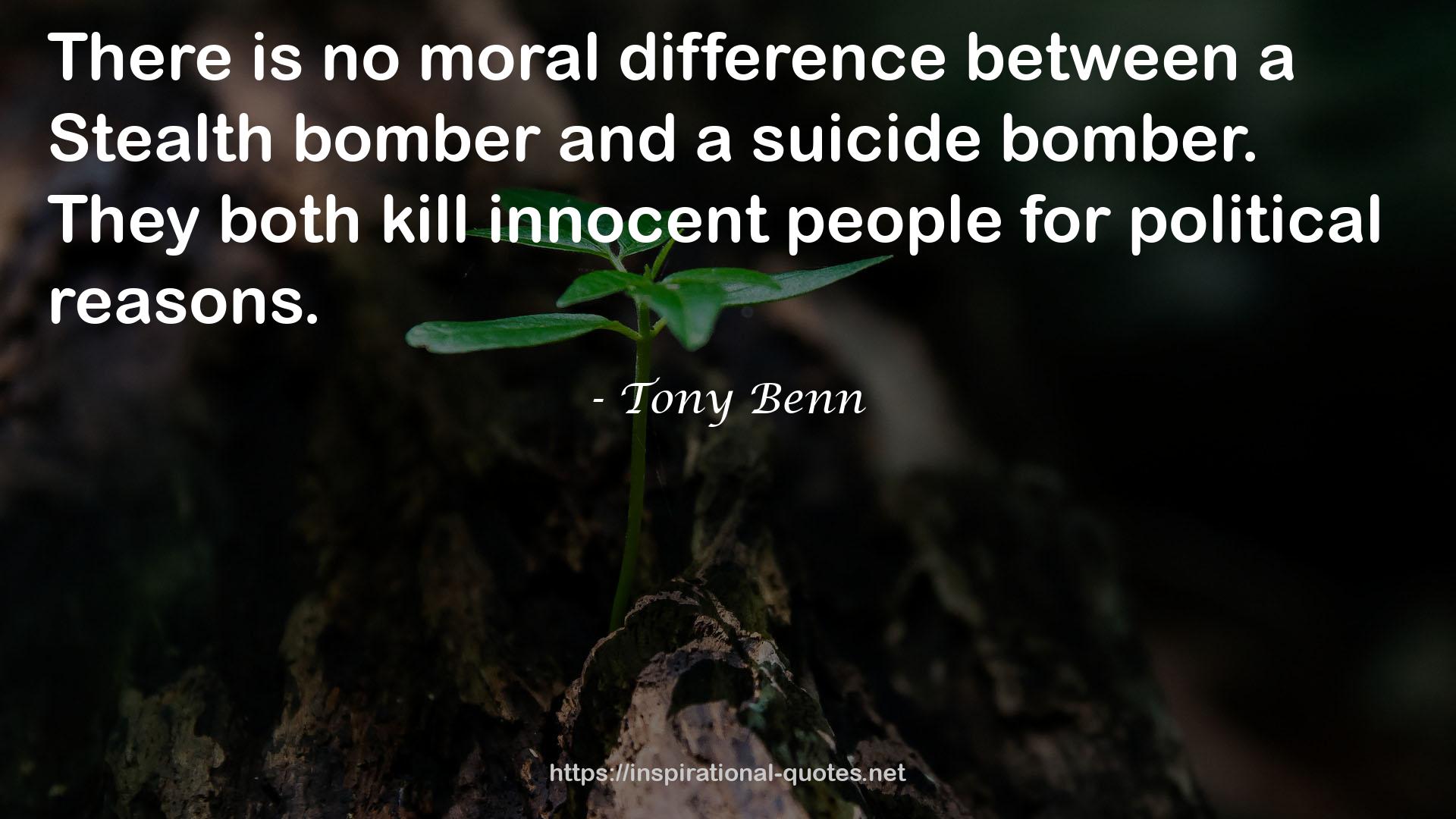 Tony Benn QUOTES