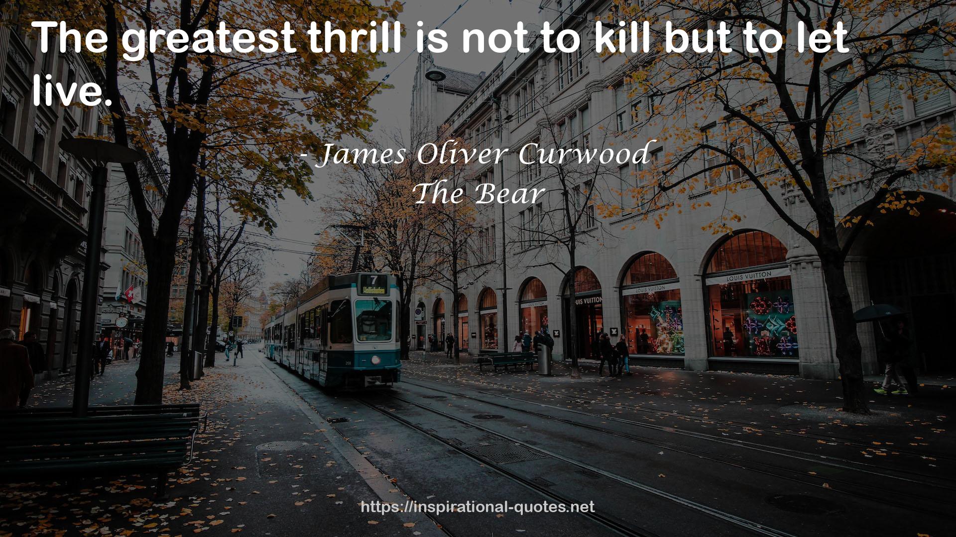 James Oliver Curwood QUOTES