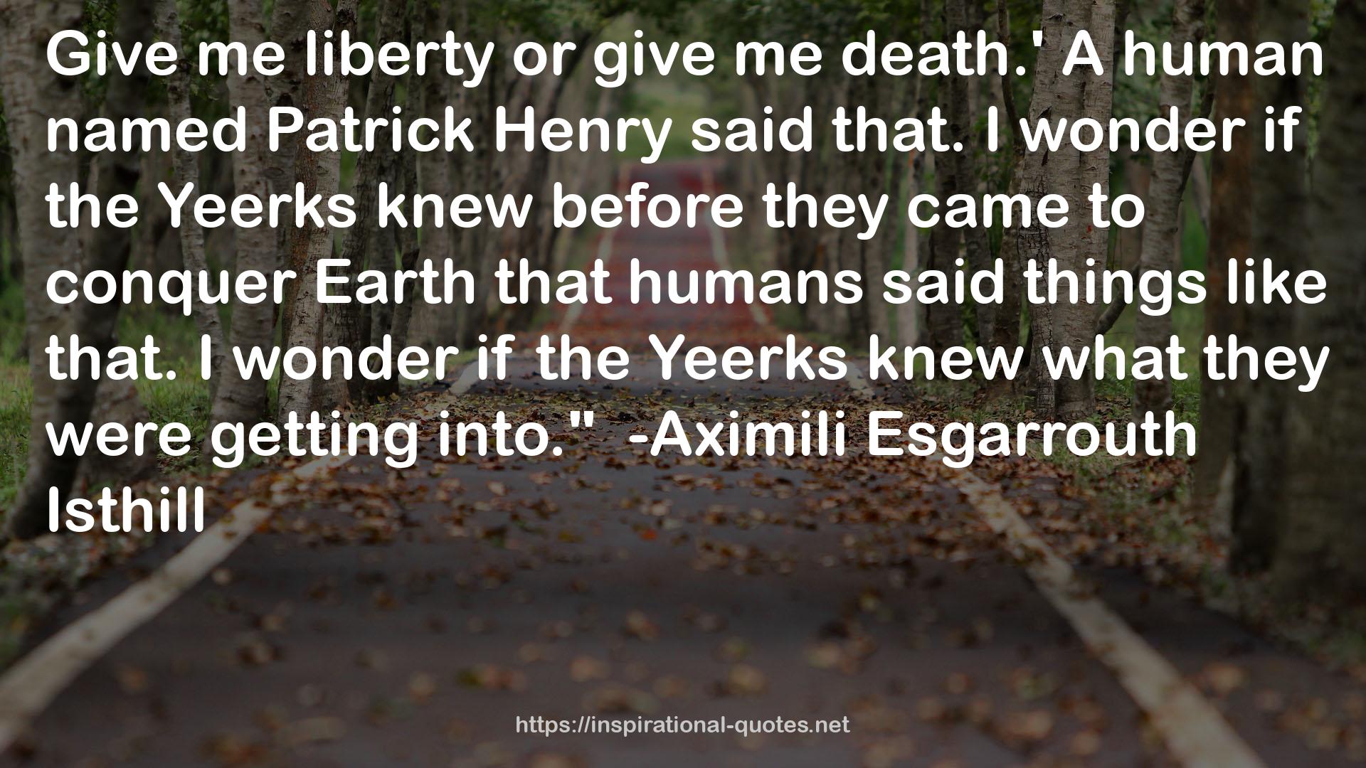 the Yeerks  QUOTES