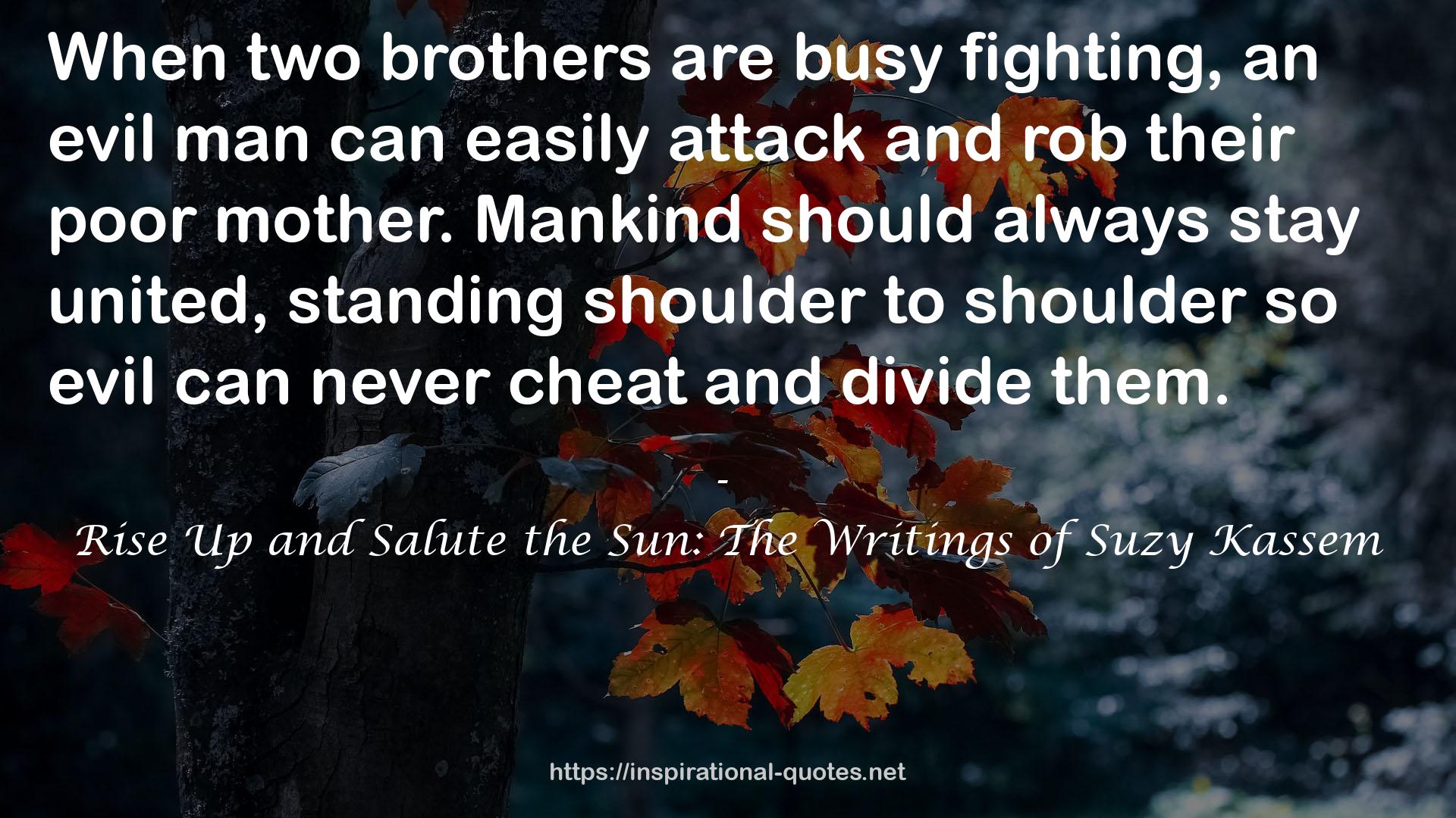 two brothers  QUOTES