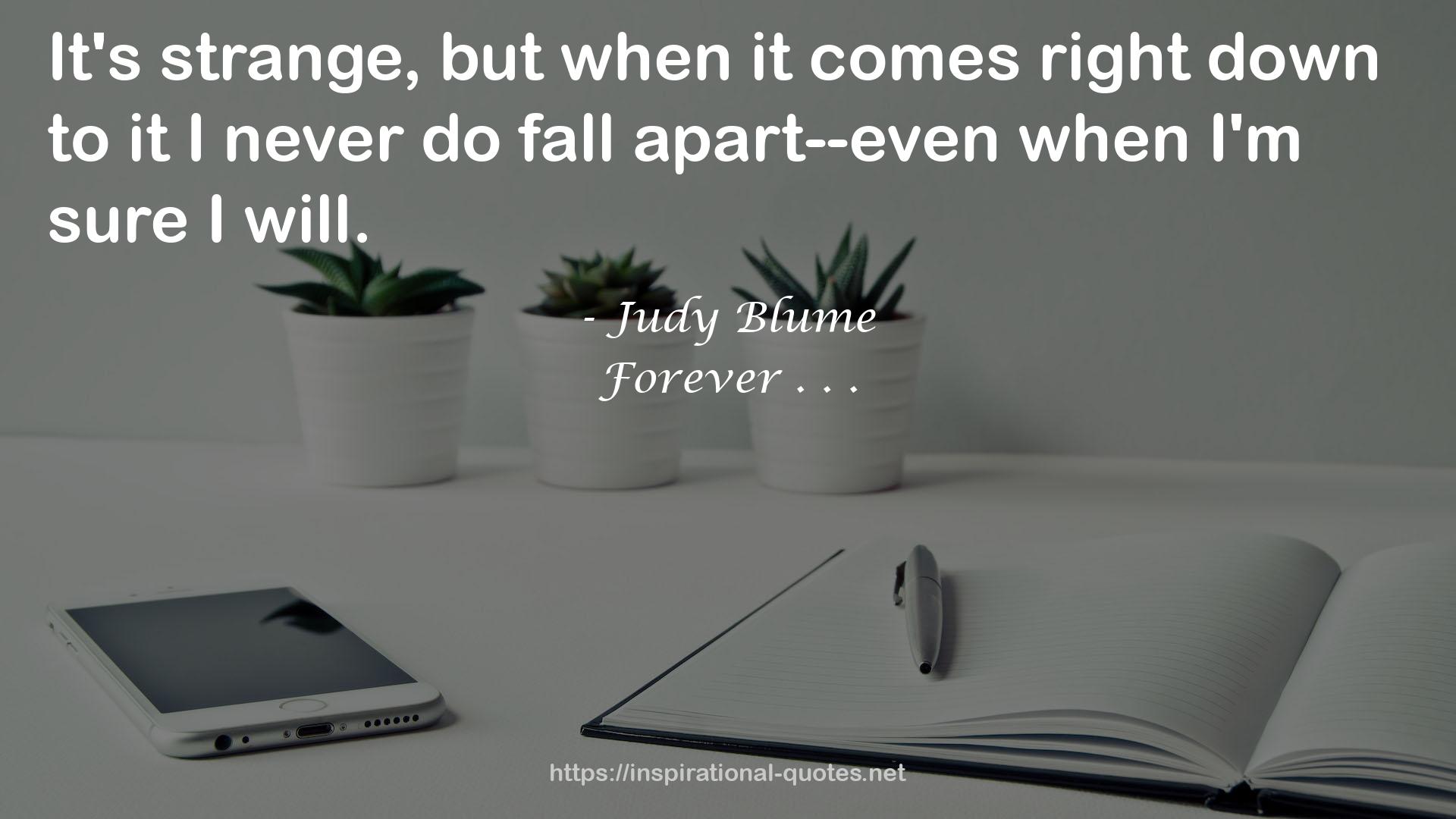 Judy Blume QUOTES