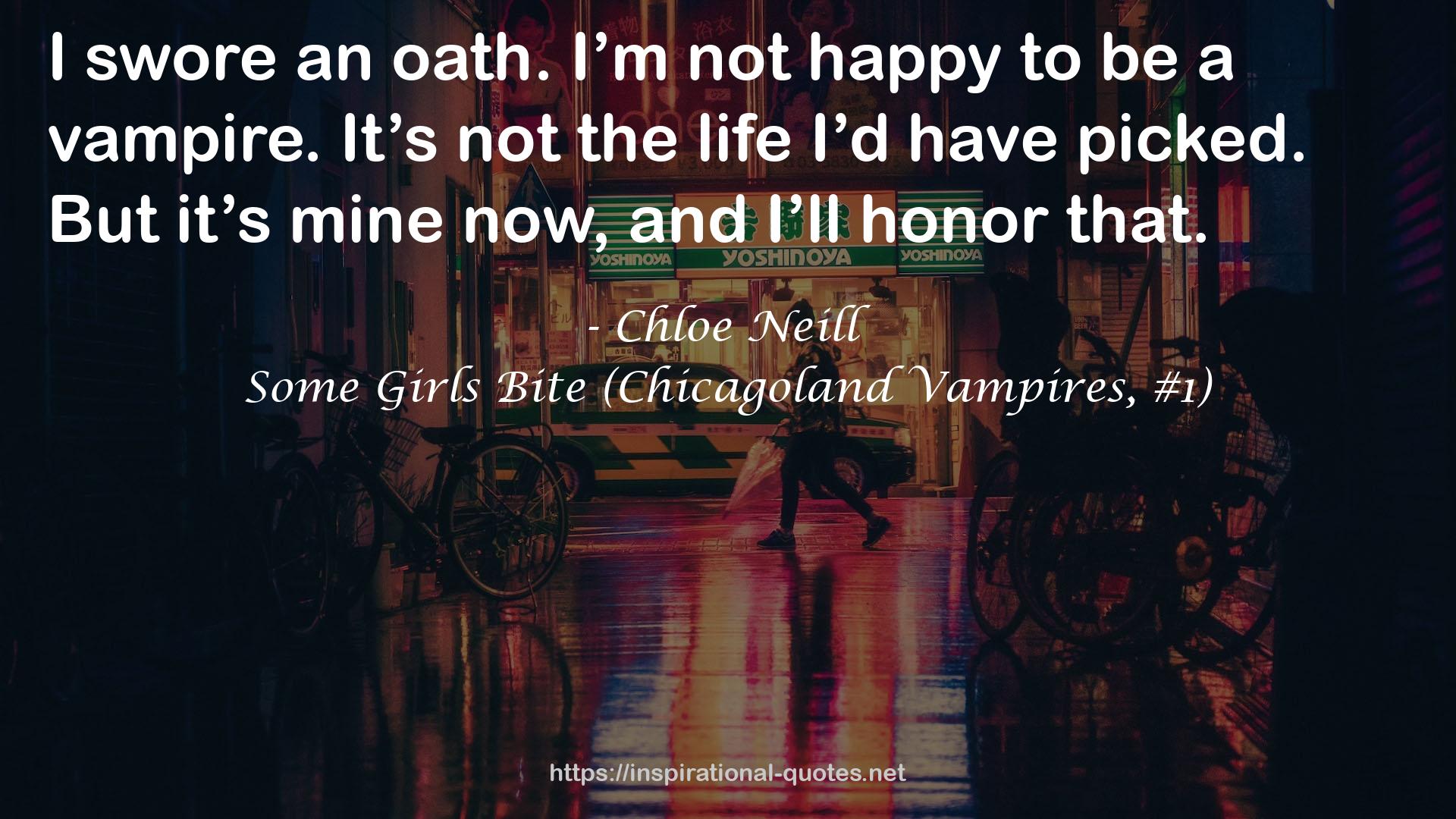 Chloe Neill QUOTES