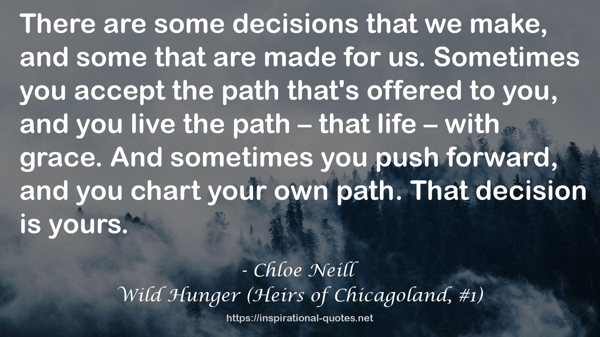 Wild Hunger (Heirs of Chicagoland, #1) QUOTES