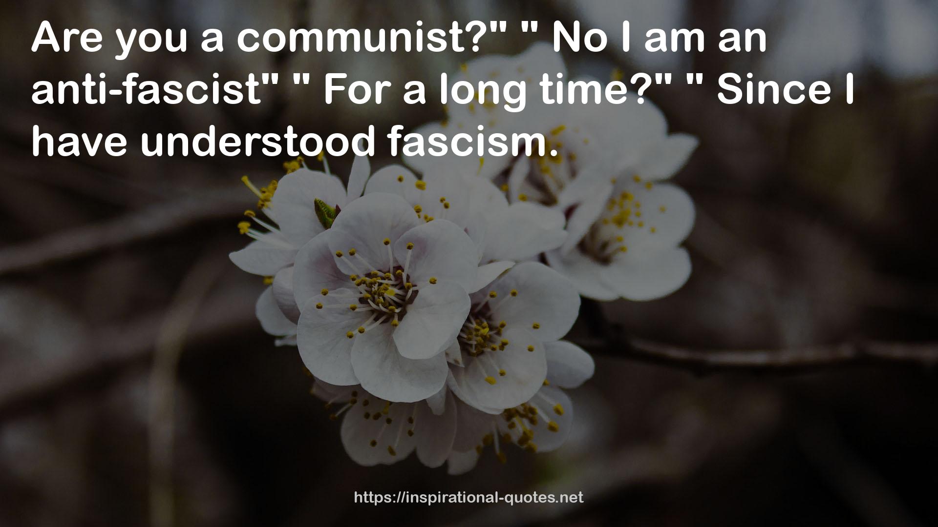 fascism  QUOTES