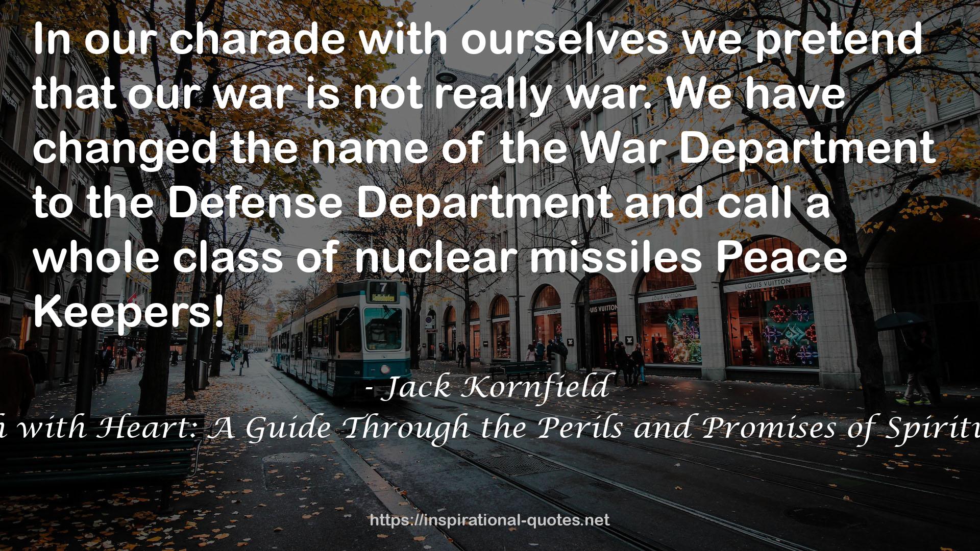 the War Department  QUOTES