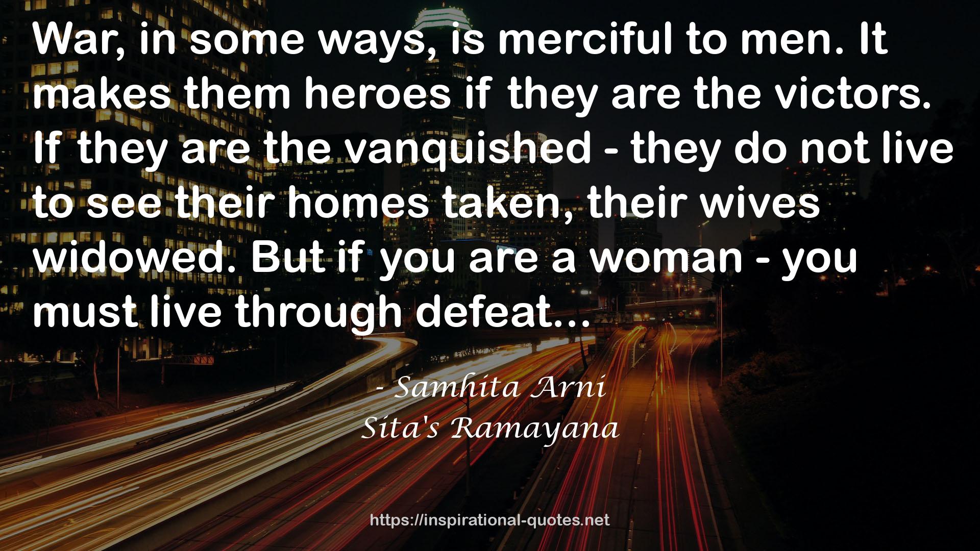Sita's Ramayana QUOTES