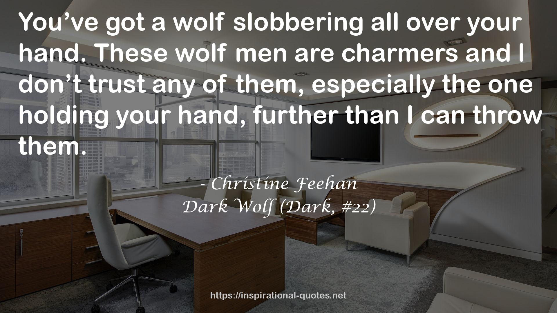 Dark Wolf (Dark, #22) QUOTES