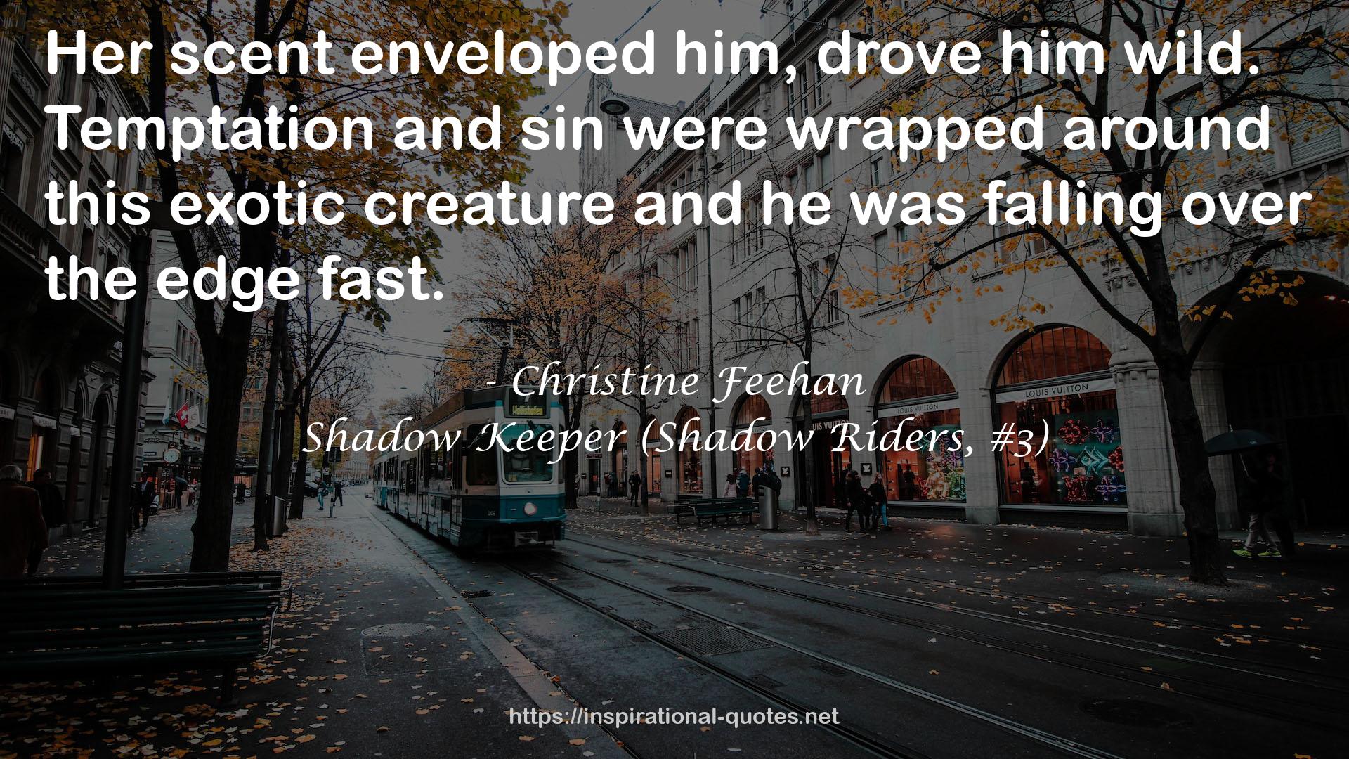 Shadow Keeper (Shadow Riders, #3) QUOTES