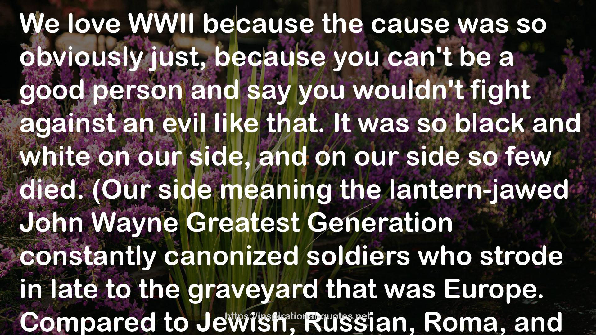 WWII  QUOTES