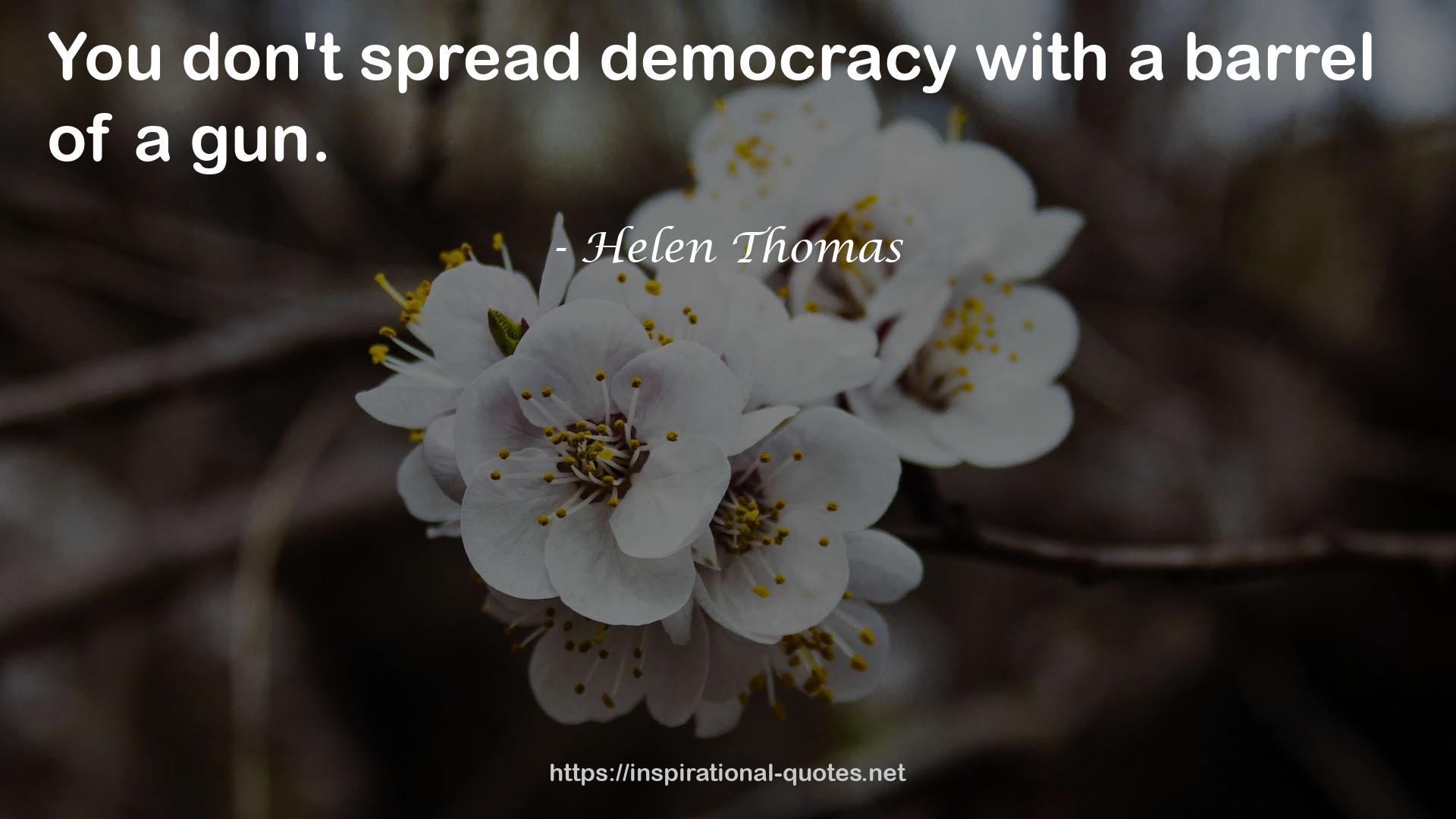 Helen Thomas QUOTES