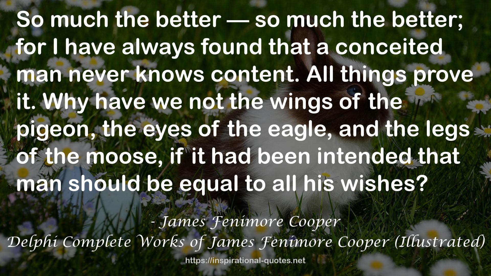 Delphi Complete Works of James Fenimore Cooper (Illustrated) QUOTES