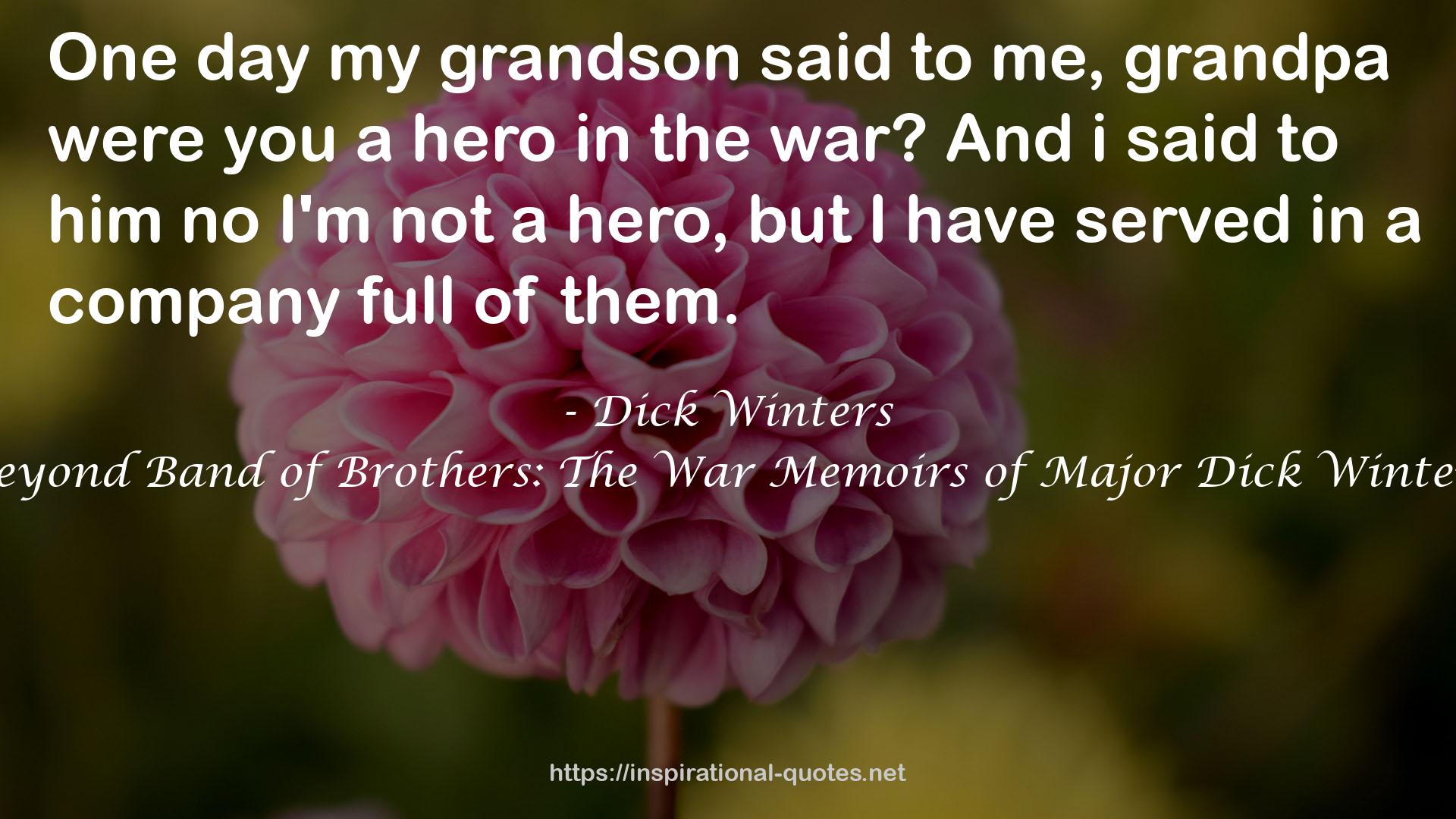 Dick Winters QUOTES