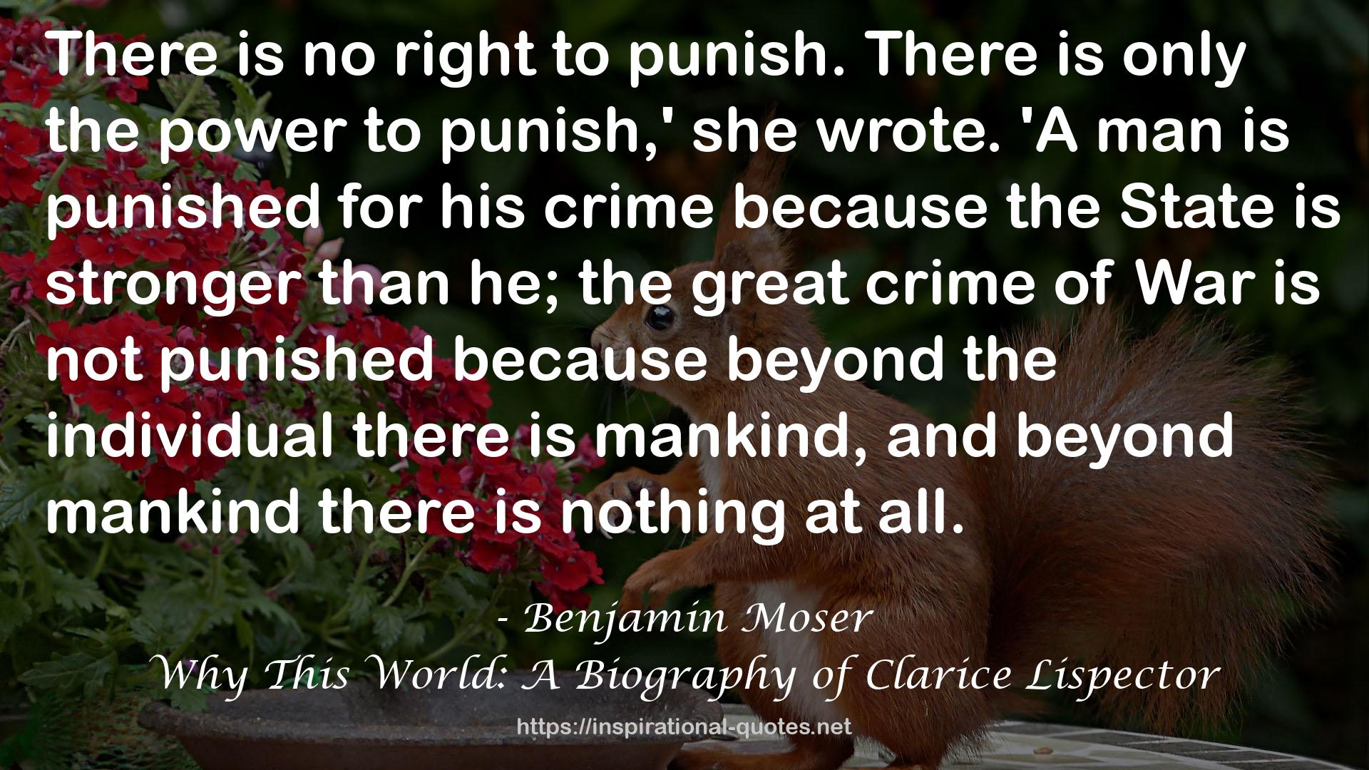 Benjamin Moser QUOTES