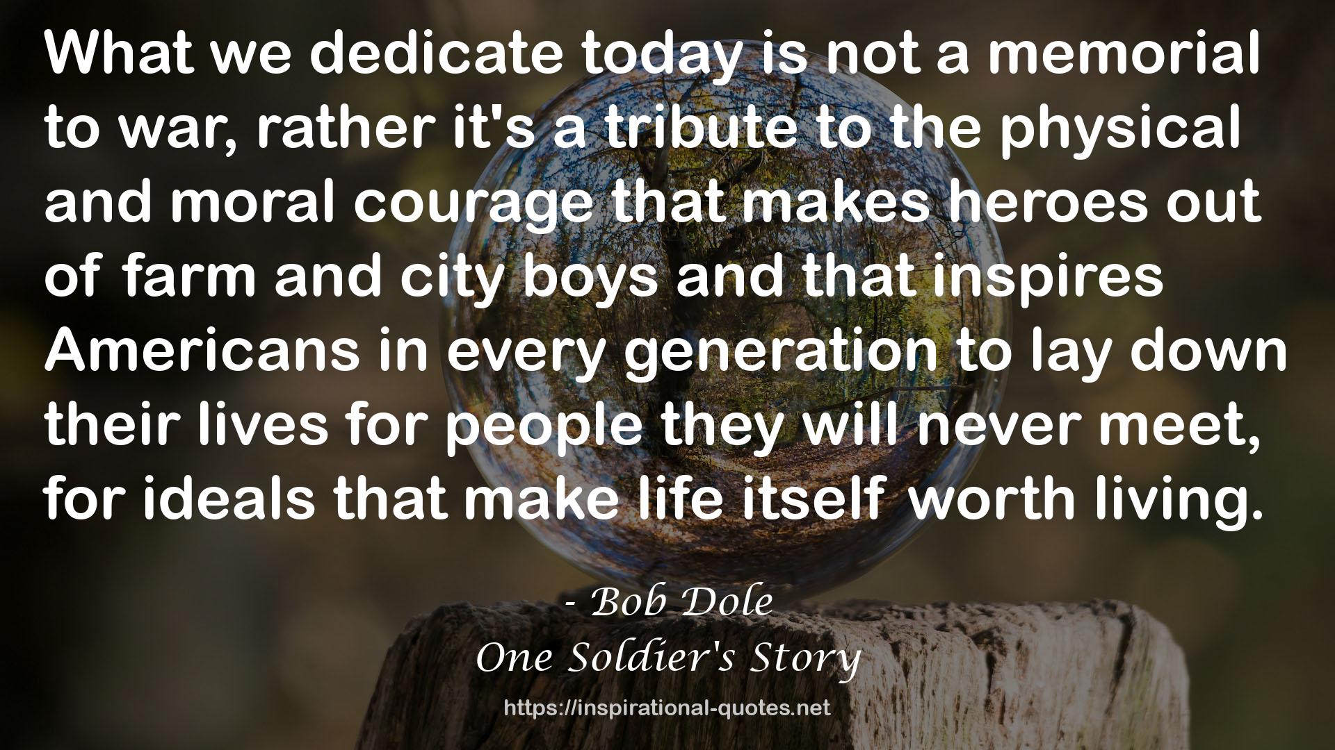 Bob Dole QUOTES