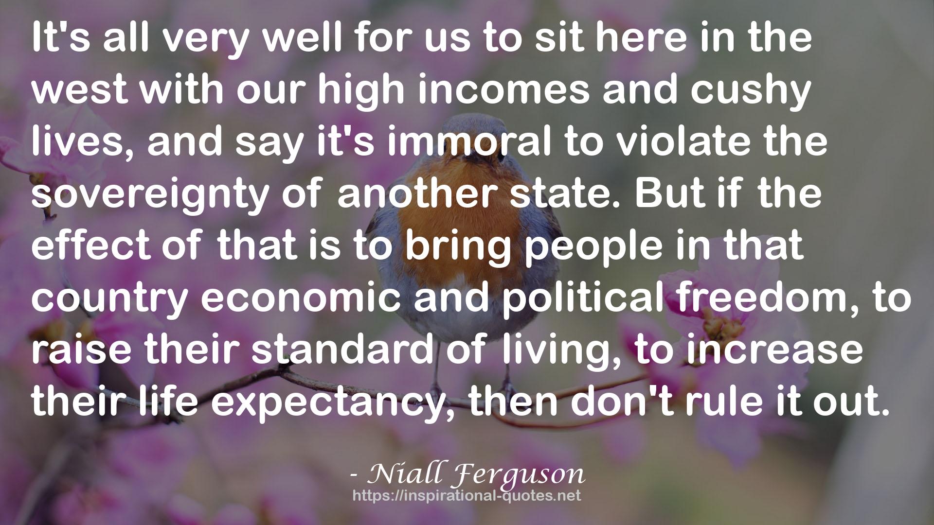 Niall Ferguson QUOTES