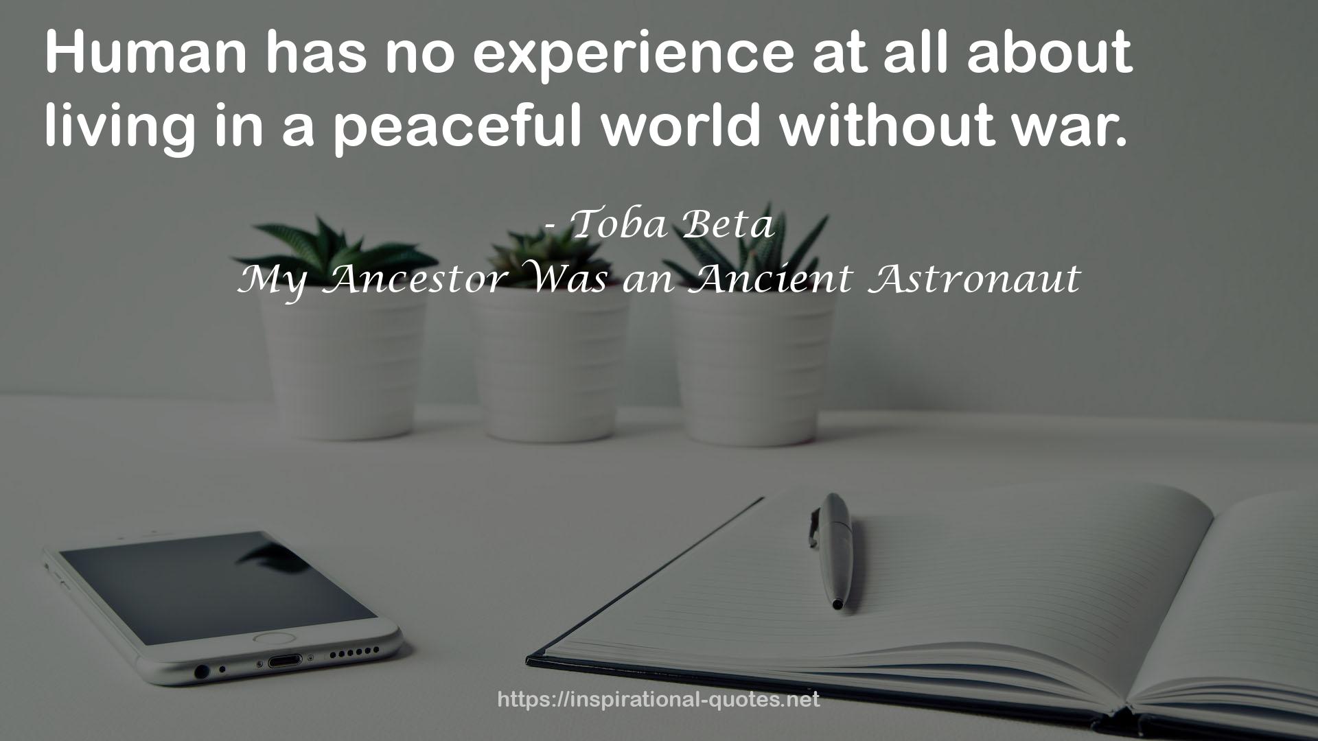 a peaceful world  QUOTES
