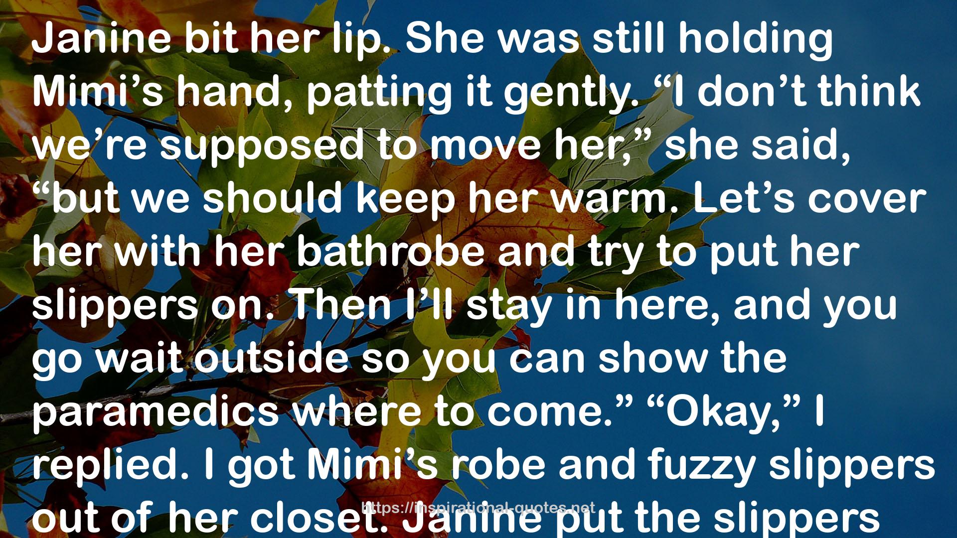 Claudia and Mean Janine (The Baby-Sitters Club, #7) QUOTES