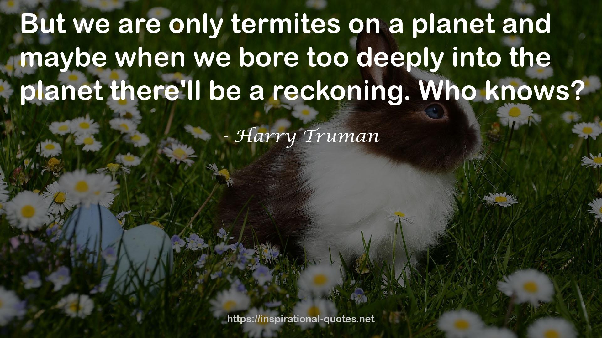 only termites  QUOTES
