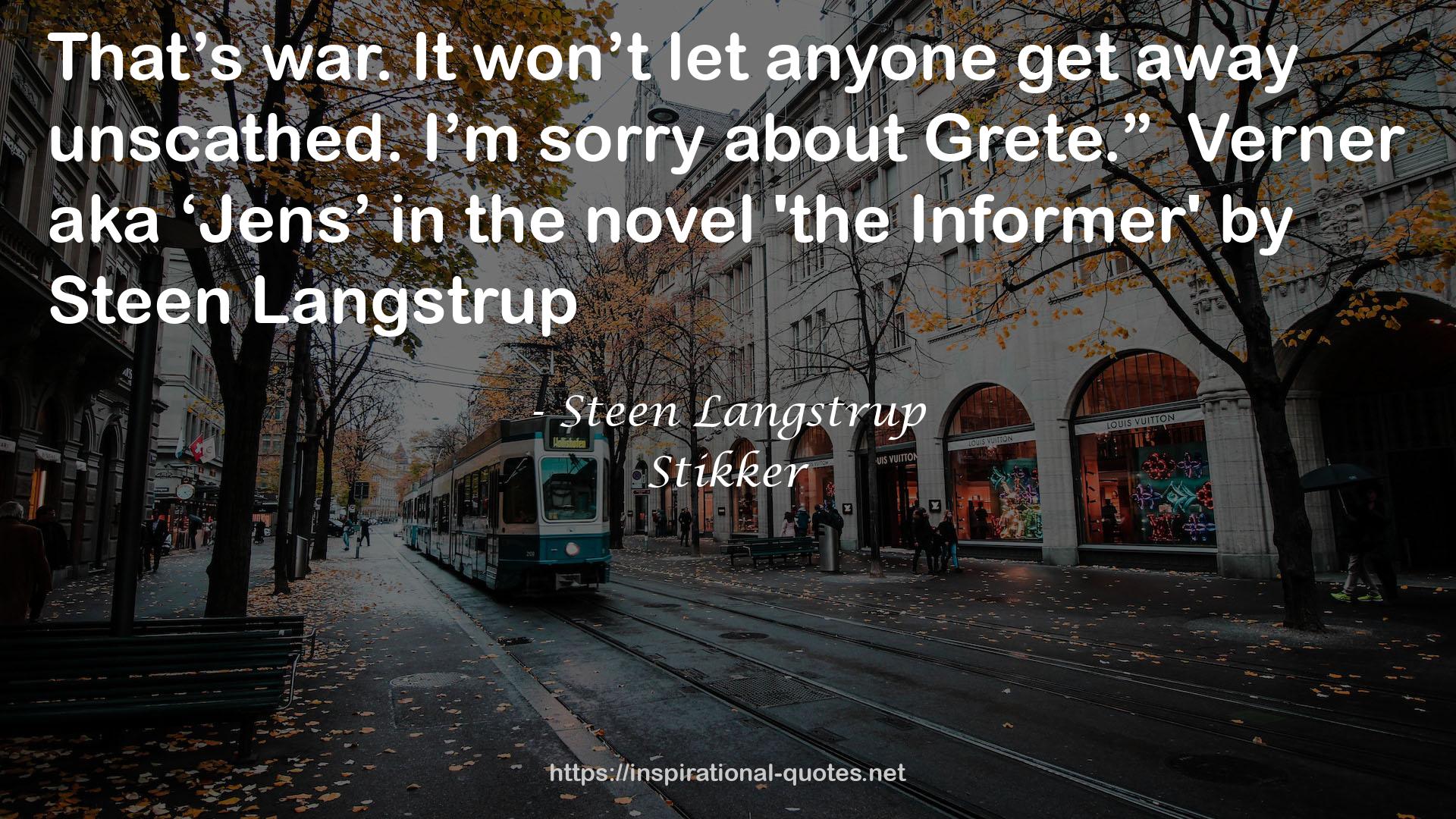 Steen Langstrup QUOTES