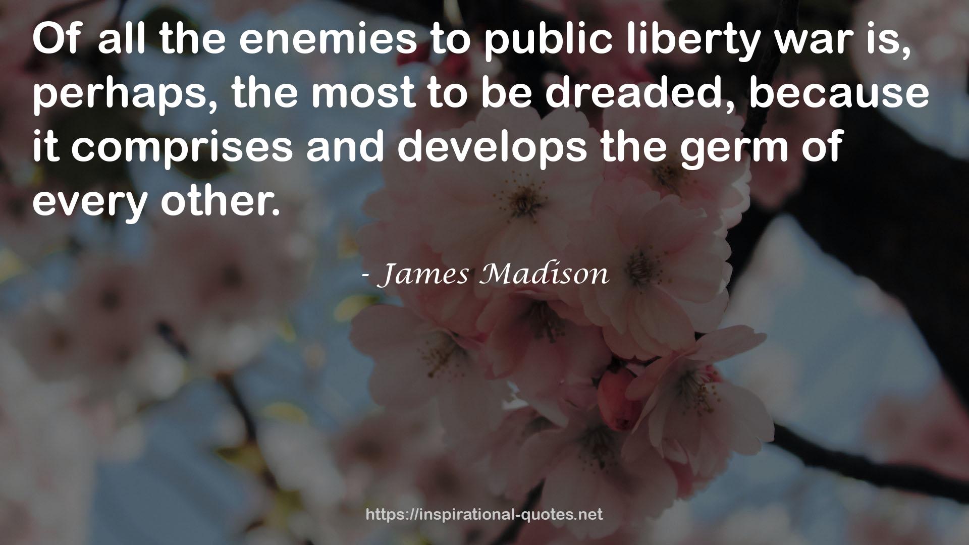 public liberty war  QUOTES