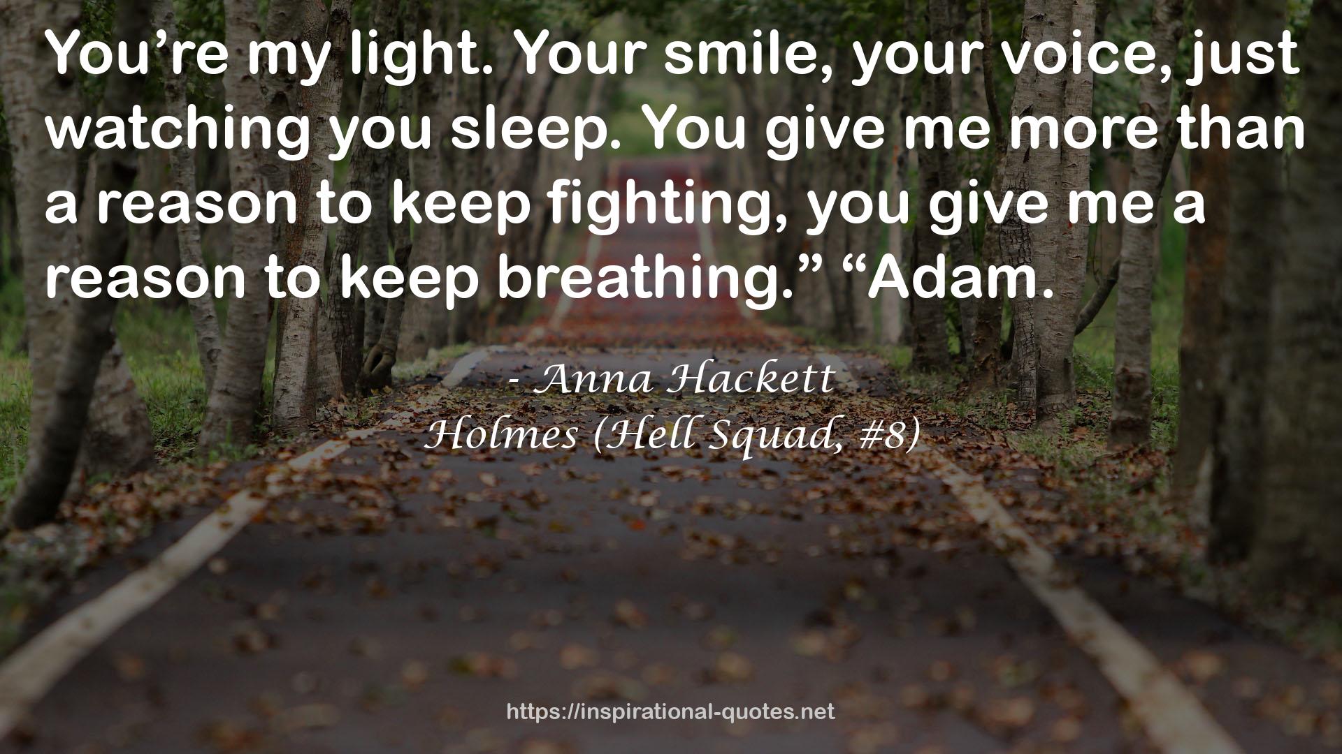 Anna Hackett QUOTES