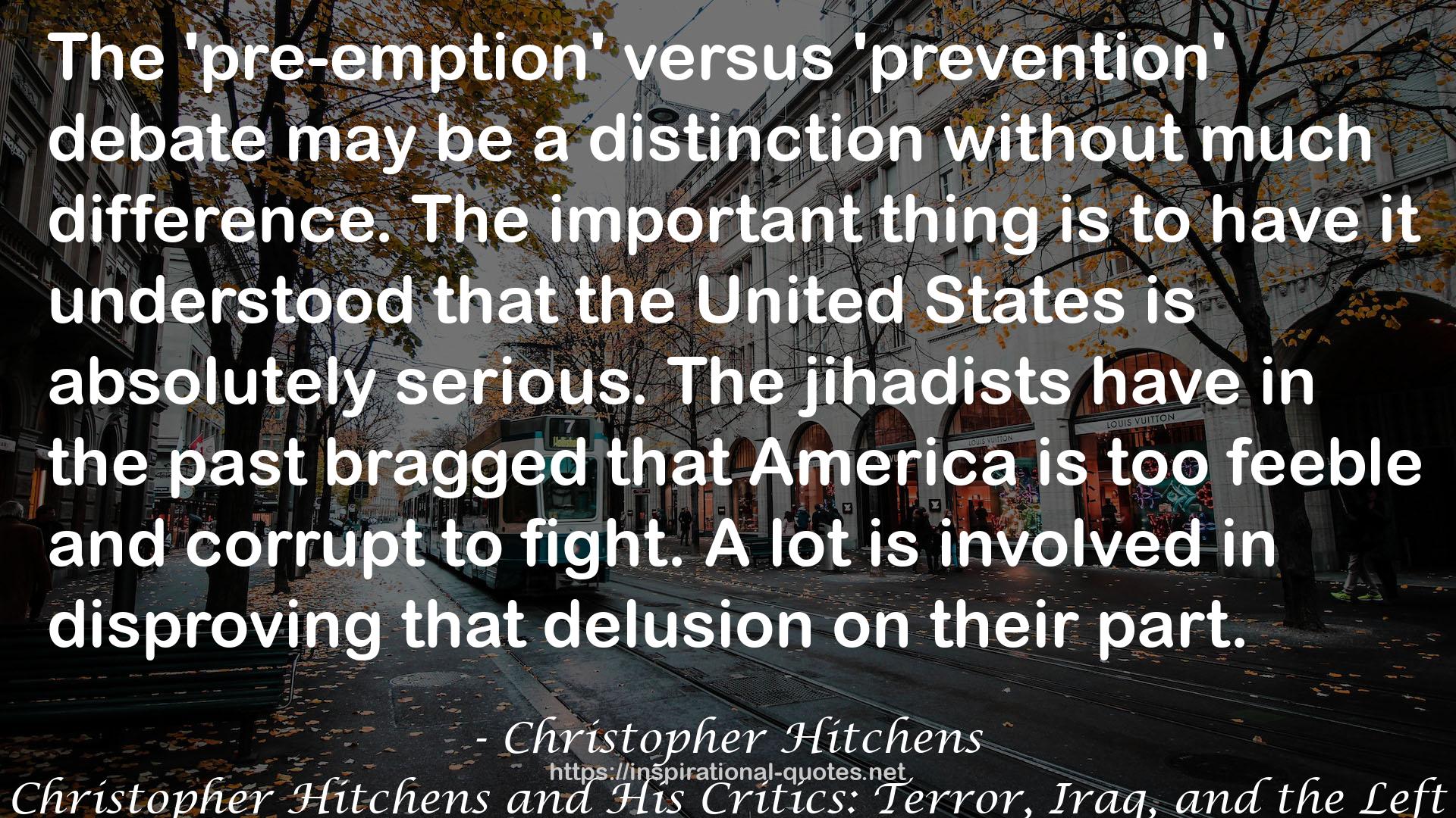 Christopher Hitchens QUOTES