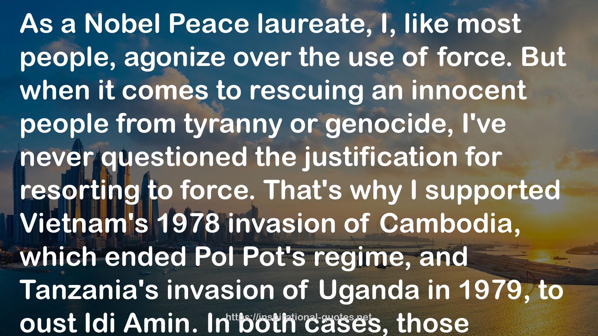 Pol Pot's  QUOTES