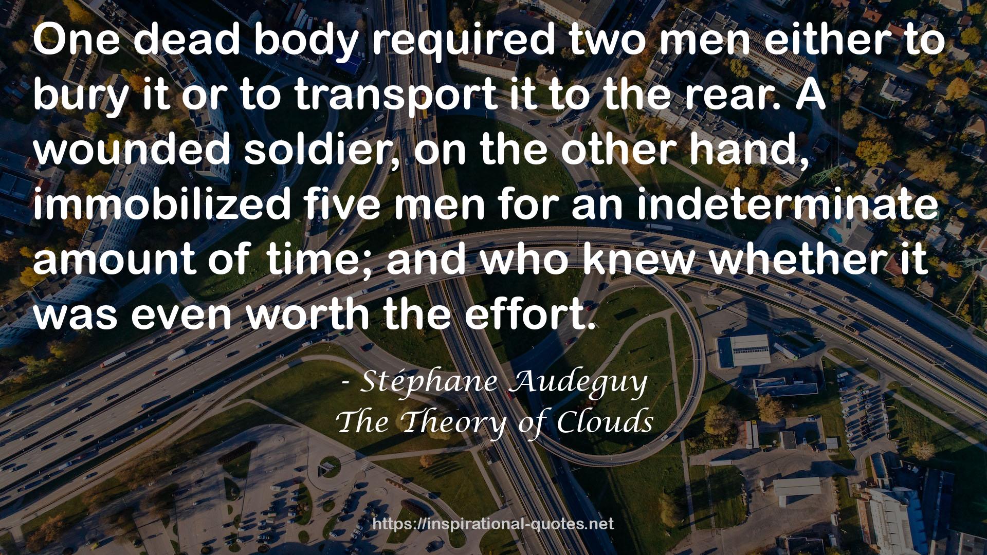 The Theory of Clouds QUOTES