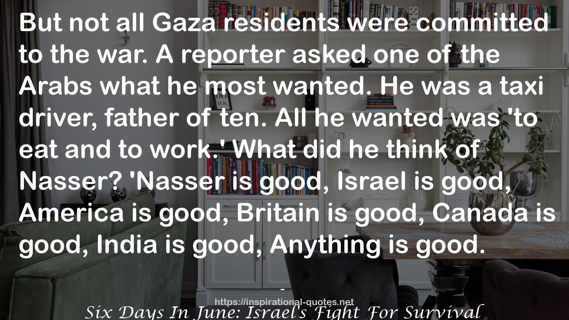 Gaza  QUOTES